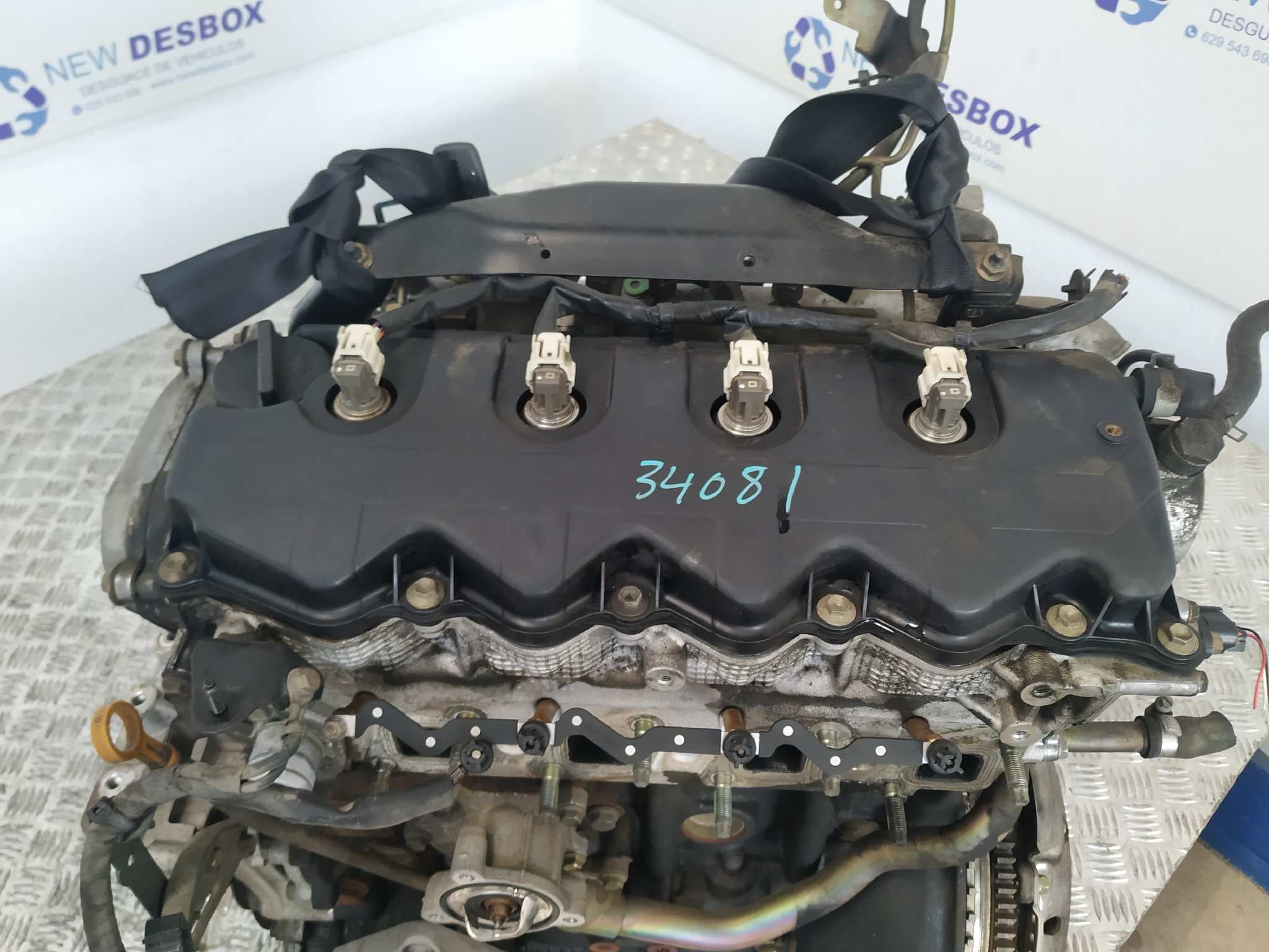 Recambio de MOTOR para NISSAN ALMERA TINO (V10M) 2.2 16V Turbodiesel CAT TD22 referencia OEM IAM YD22   - GRIS 6