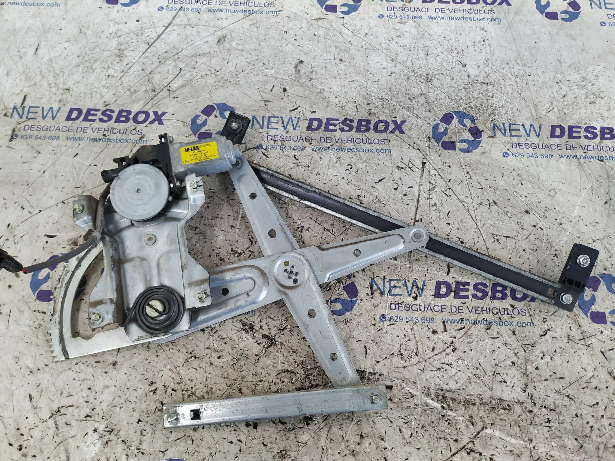 Recambio de ELEVALUNAS TRASERO DERECHO para KIA SORENTO 2.5 CRDi Concept D4CB referencia OEM IAM 834603E000   - BLANCO