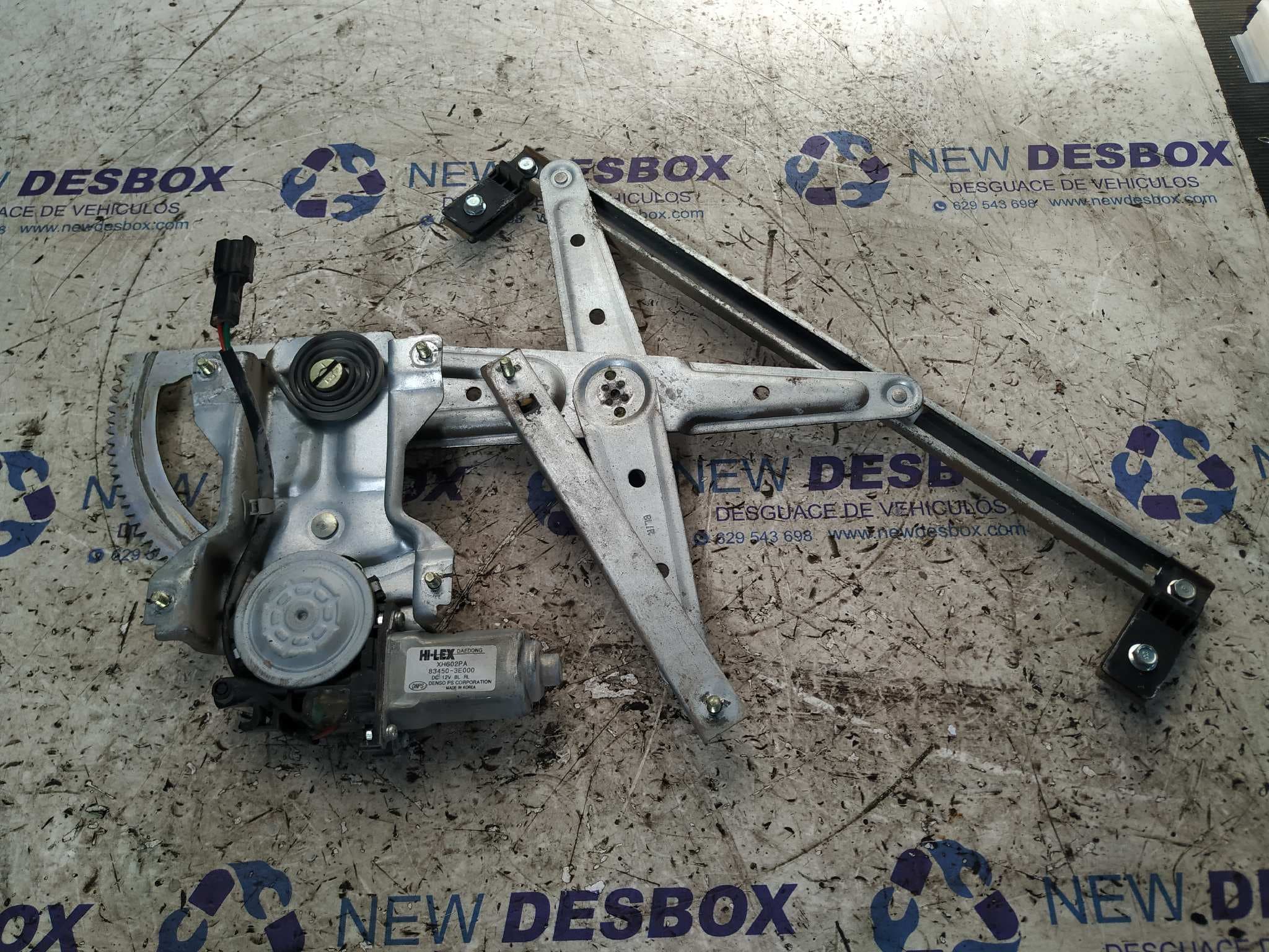 Recambio de ELEVALUNAS TRASERO IZQUIERDO para KIA SORENTO 2.5 CRDi Concept D4CB referencia OEM IAM 834503E000   - BLANCO