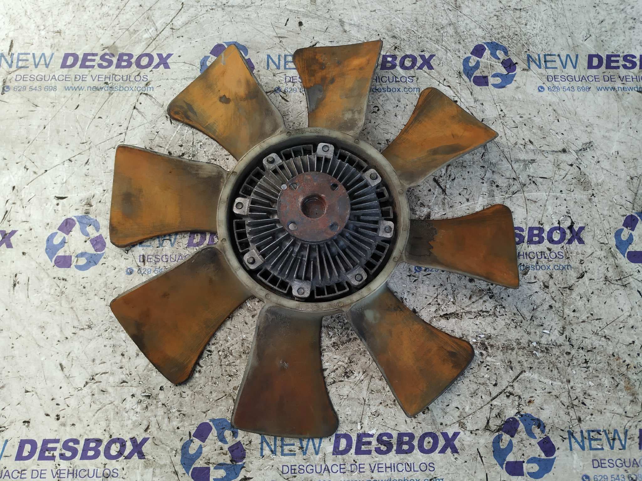 Recambio de VENTILADOR VISCOSO MOTOR para KIA SORENTO D4CB referencia OEM IAM 2526142920   - BLANCO 2