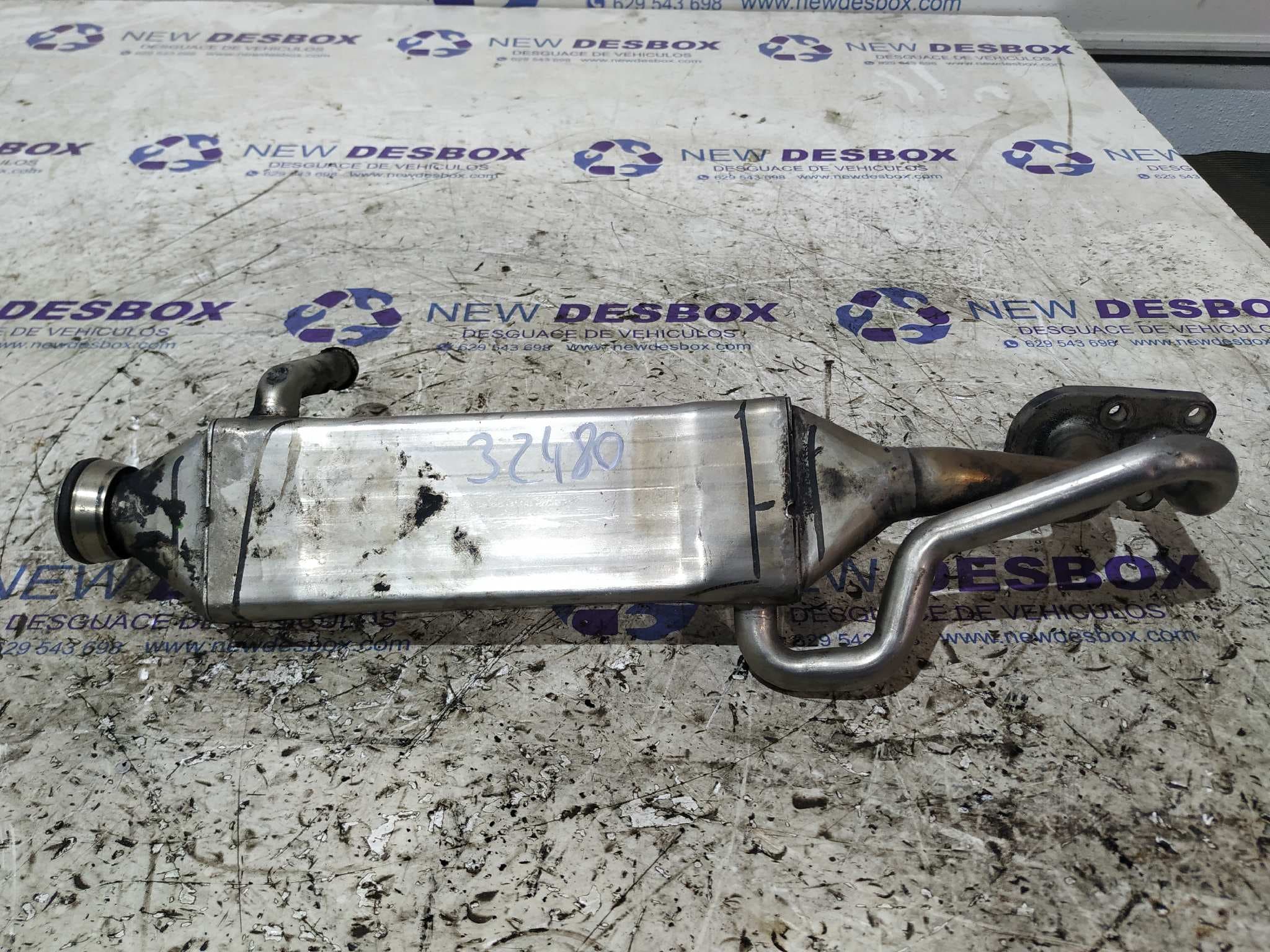 Recambio de ENFRIADOR EGR para MERCEDES-BENZ CLASE GLK (W204) GLK 3.0 CDI CAT OM642961 referencia OEM IAM 16421400775 4