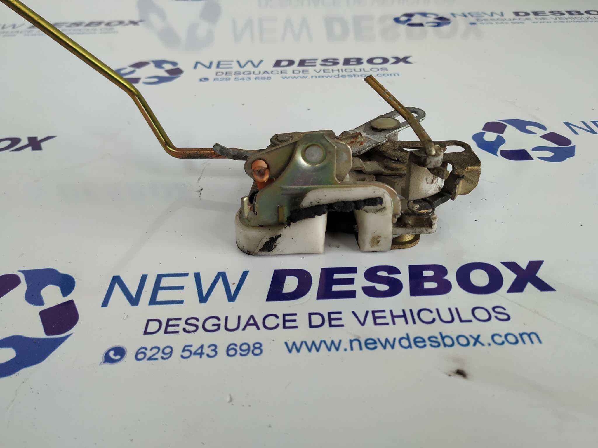 Recambio de CERRADURA PUERTA DELANTERA IZQUIERDA para MITSUBISHI MONTERO (V20/V40) 2800 TD GLS (3-ptas.) 4M40 referencia OEM IAM    - VERDE 2