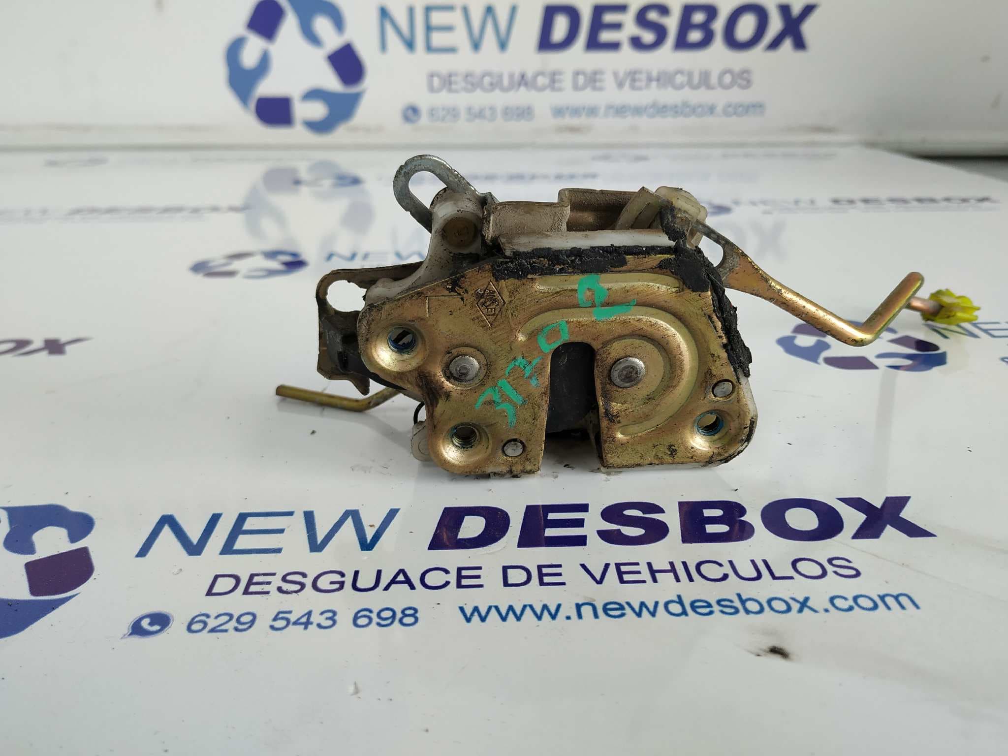 Recambio de CERRADURA PUERTA DELANTERA IZQUIERDA para MITSUBISHI MONTERO (V20/V40) 2800 TD GLS (3-ptas.) 4M40 referencia OEM IAM    - VERDE 3
