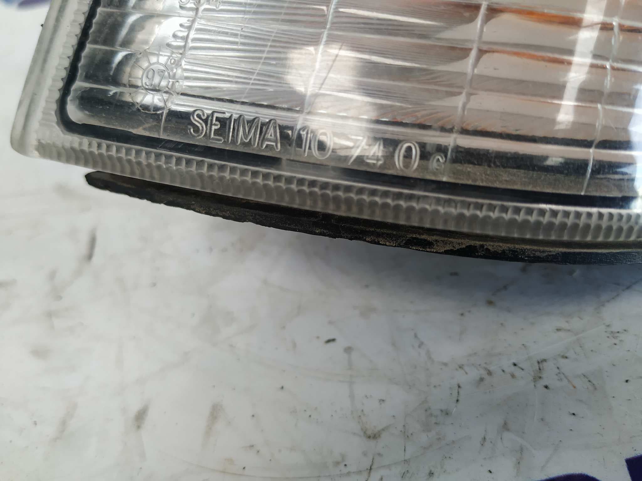 Recambio de PILOTO DELANTERO IZQUIERDO para PEUGEOT 309 1.9 D9A referencia OEM IAM SEIMA 10740   - BLANCO 2
