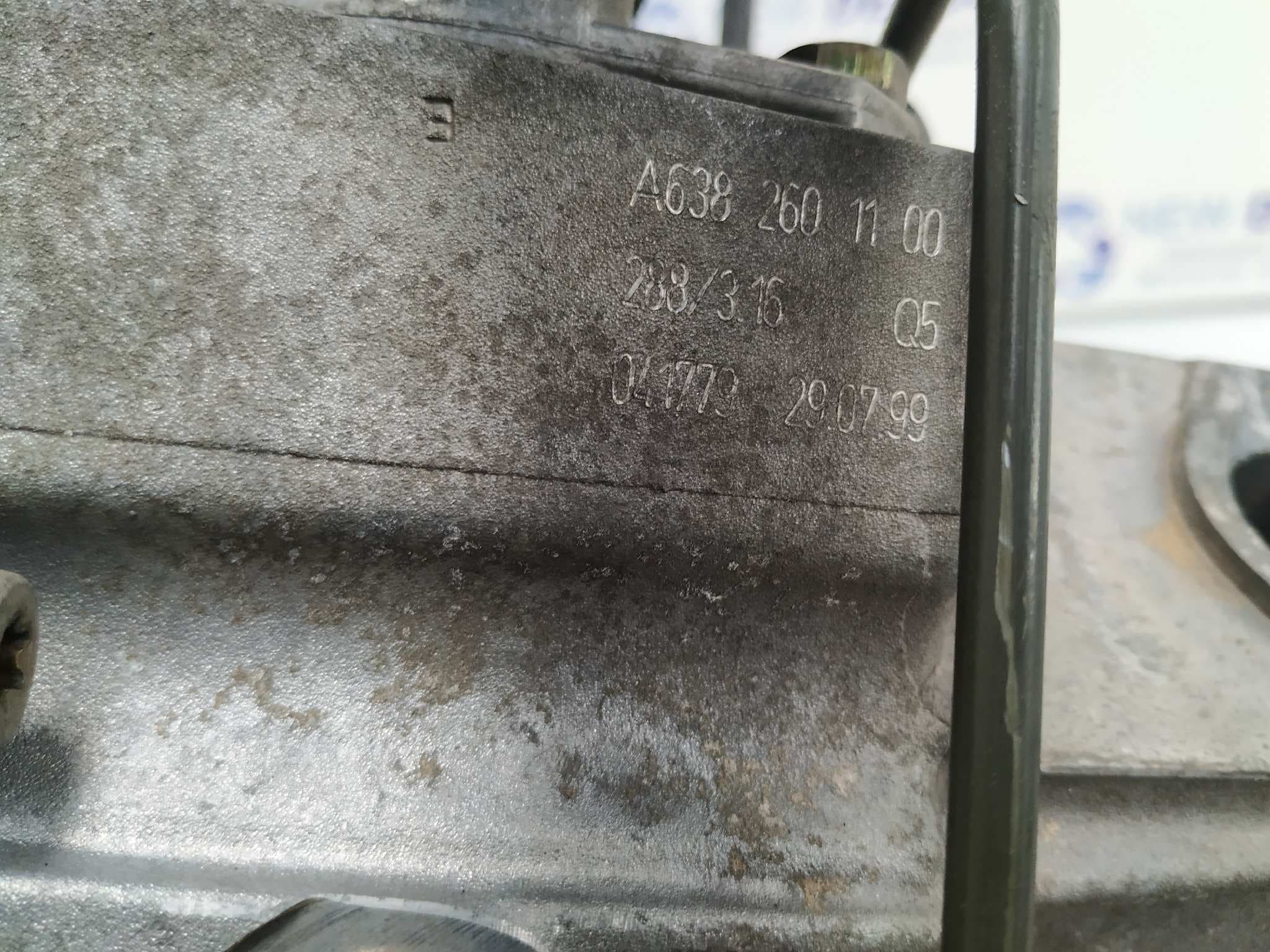 Recambio de CAJA CAMBIOS para MERCEDES-BENZ VITO (W638) 611980 referencia OEM IAM A6382601100 7