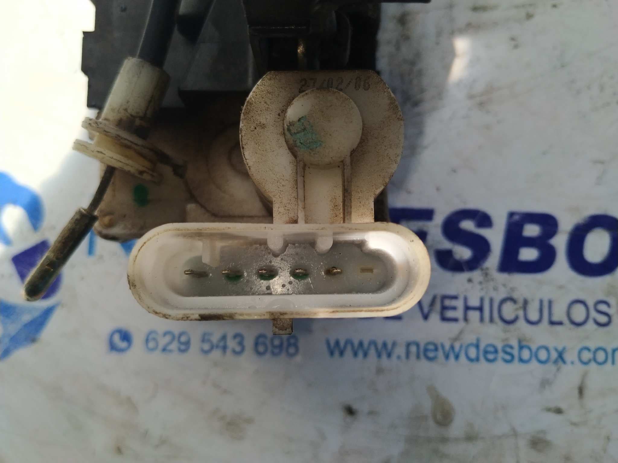 Recambio de CERRADURA PUERTA DELANTERA DERECHA para PEUGEOT BOXER CAJA CERRADA (RS2850)(290/330)('02->) 2.0 HDI CAT RHV referencia OEM IAM    - BLANCO 4
