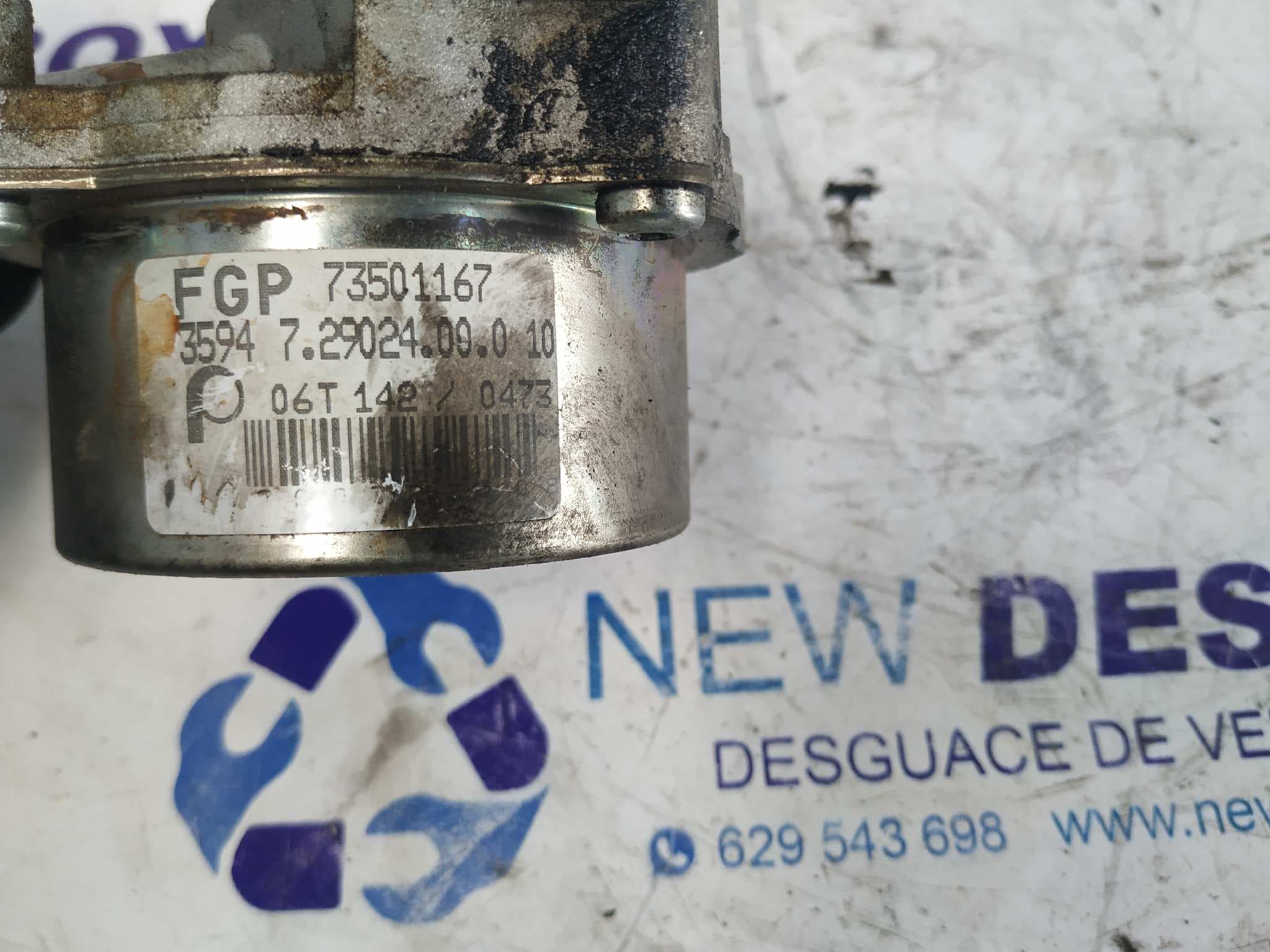 Recambio de DEPRESOR FRENO / BOMBA VACIO para OPEL COMBO (CORSA C) Z13DT referencia OEM IAM 73501167   - GRIS 4