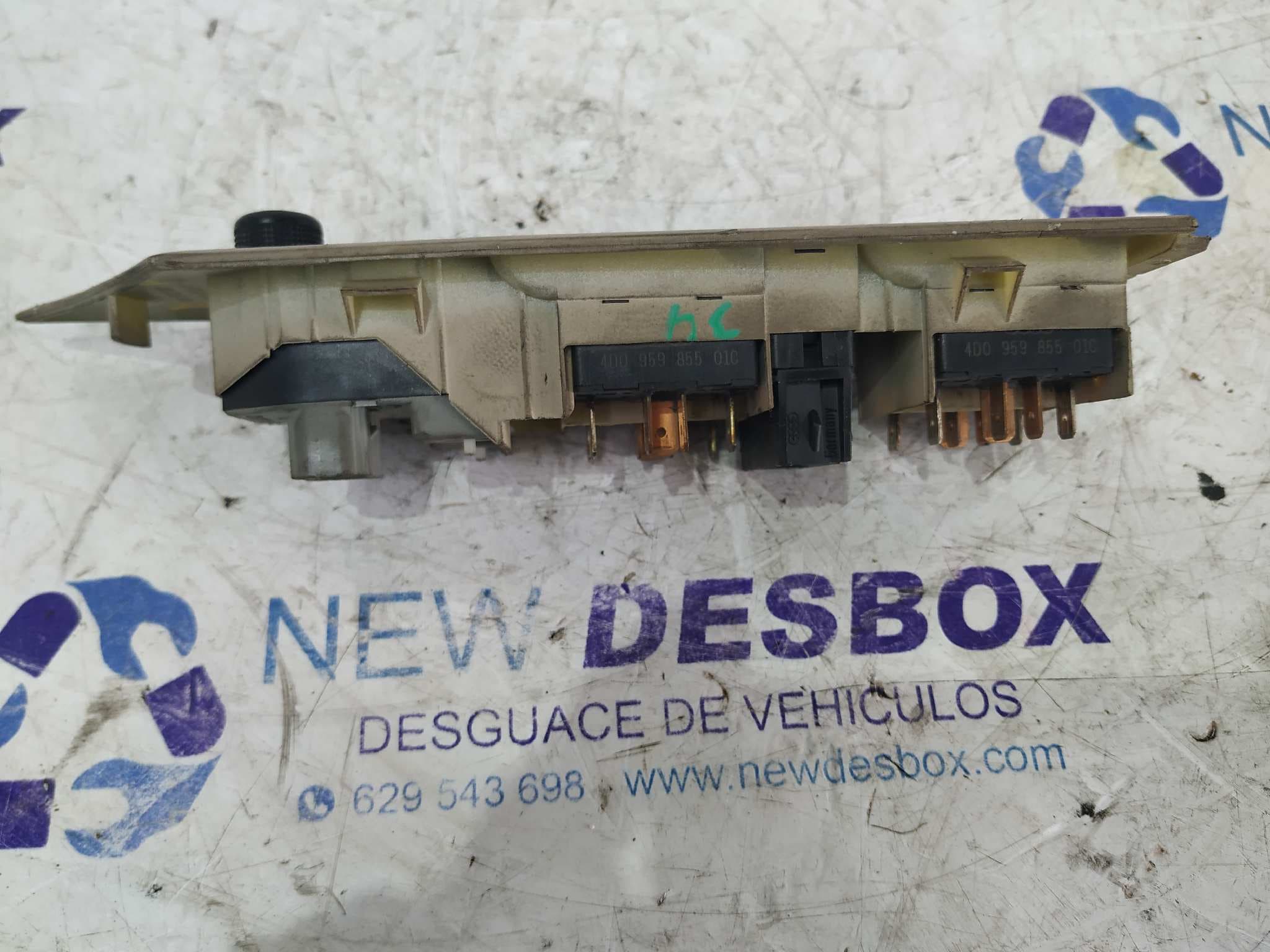 Recambio de MANDO ELEVALUNAS DELANTERO IZQUIERDO para AUDI A8 (D2) 4.2 Quattro ABZ referencia OEM IAM 4D1959517   - NEGRO 3