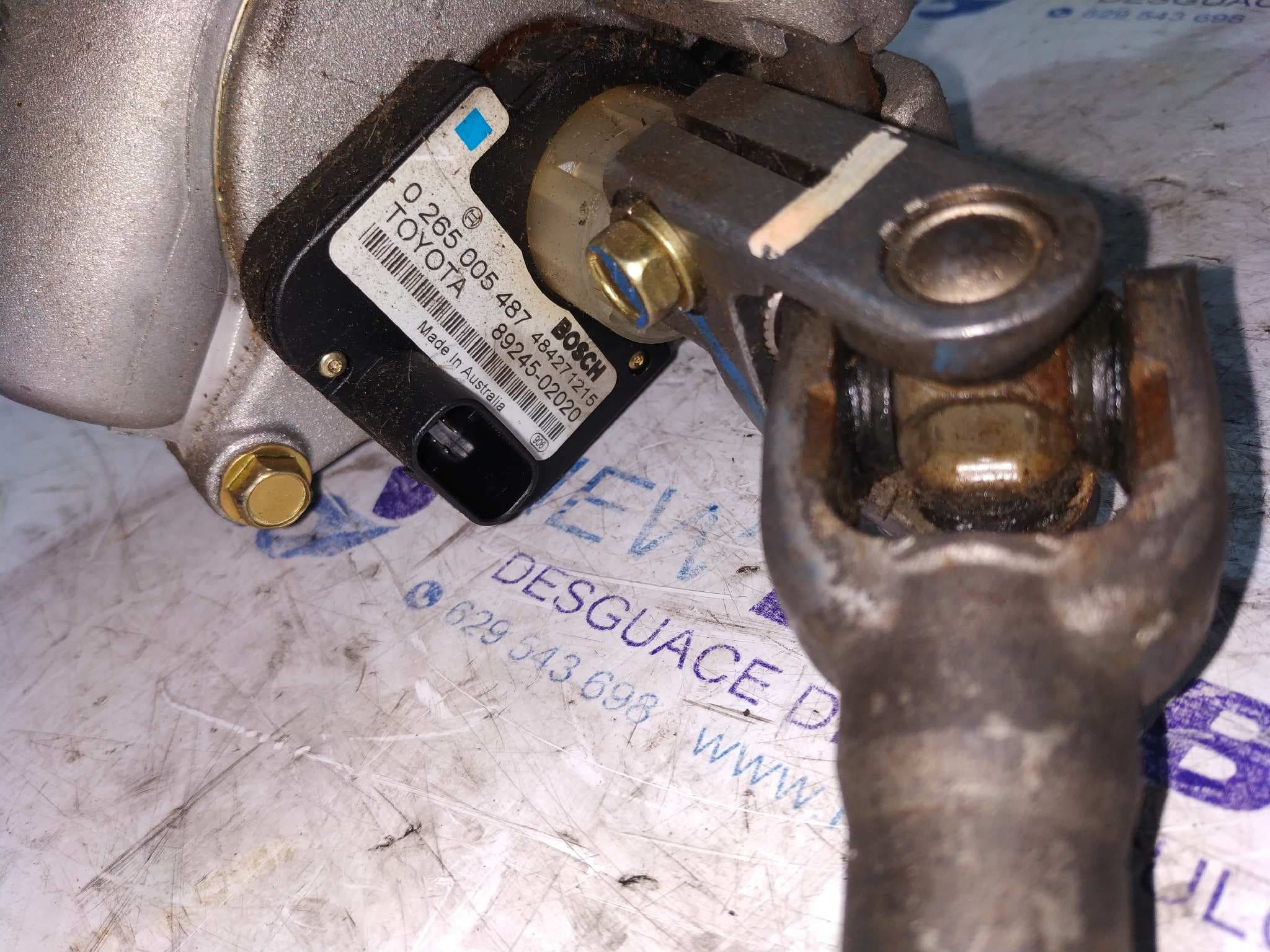 Recambio de COLUMNA DIRECCION para TOYOTA COROLLA (E12) 1CDFTV referencia OEM IAM 4520002240 2