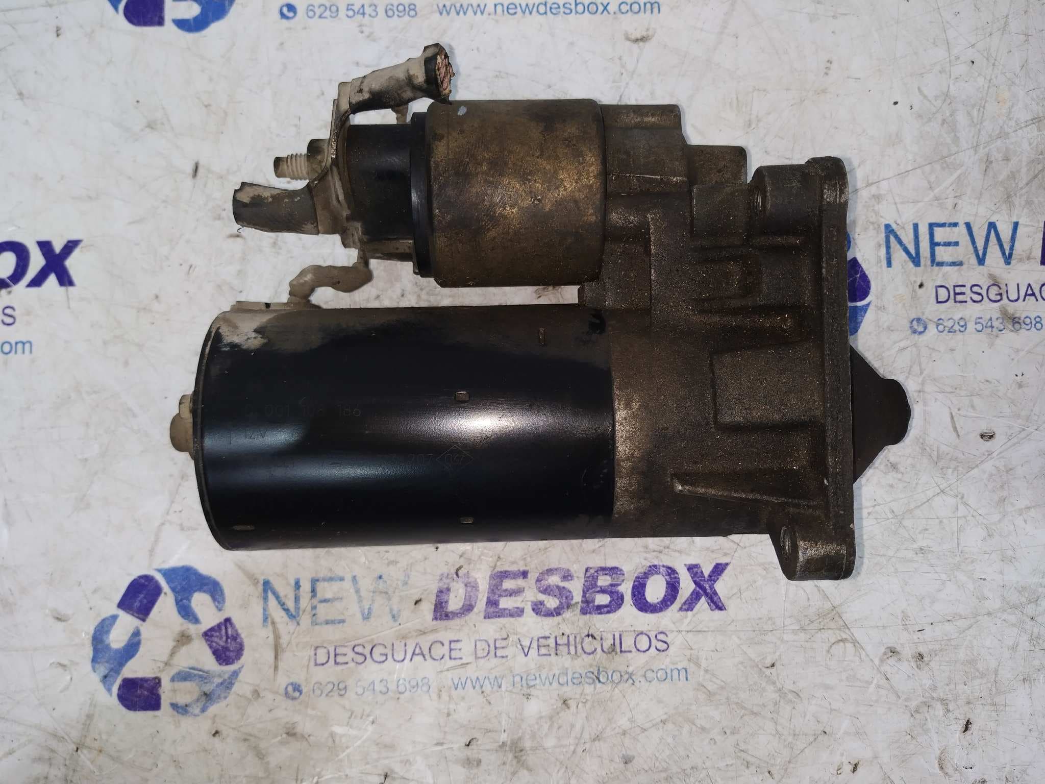 Recambio de MOTOR ARRANQUE para RENAULT MEGANE I BERLINA HATCHBACK (BA0) 1.9 D Alize F8Q referencia OEM IAM 7700113207   - BLANCO 6