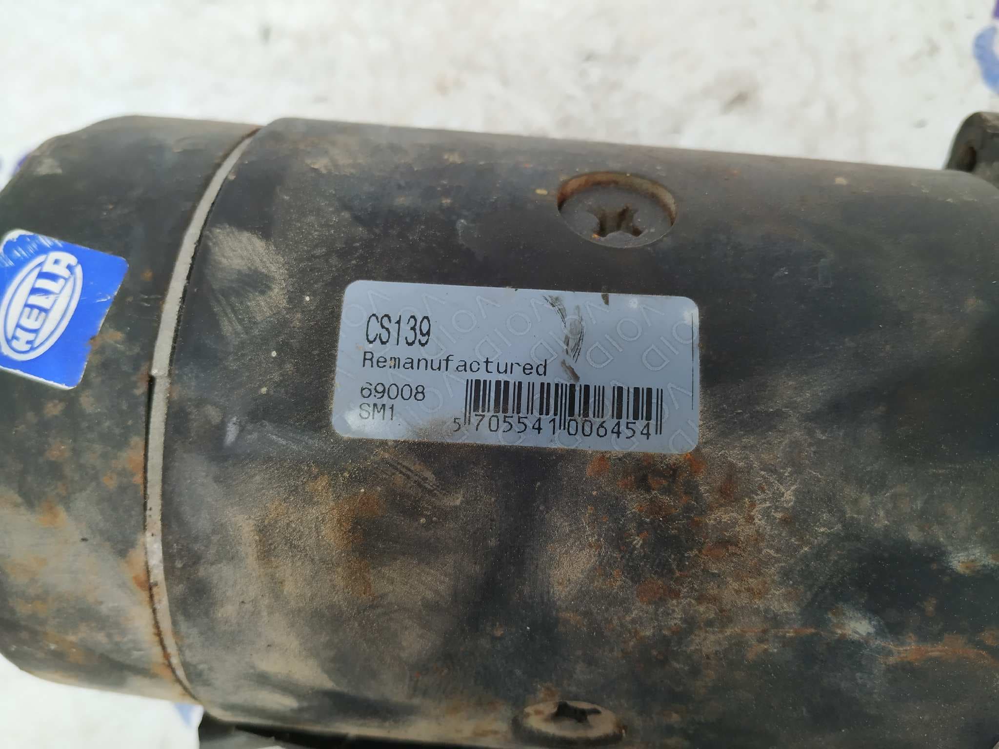 Recambio de MOTOR ARRANQUE para LADA NIVA ( 2121 / 21213 / 21214 / 21215 ) 1.6 BA32121 referencia OEM IAM CS139   - BLANCO 5