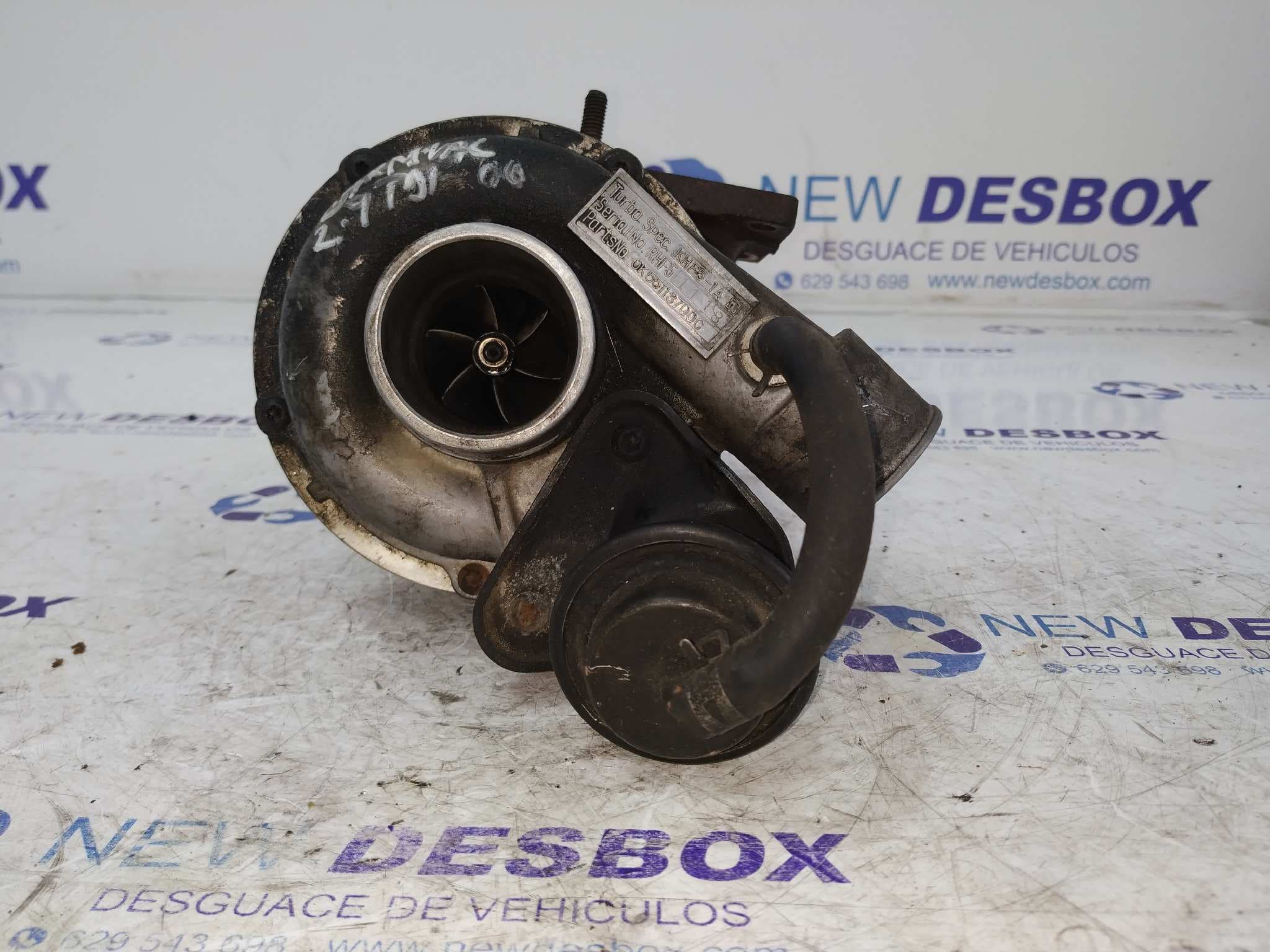 Recambio de TURBOCOMPRESOR para KIA CARNIVAL 2.9 J3 referencia OEM IAM KHF51A