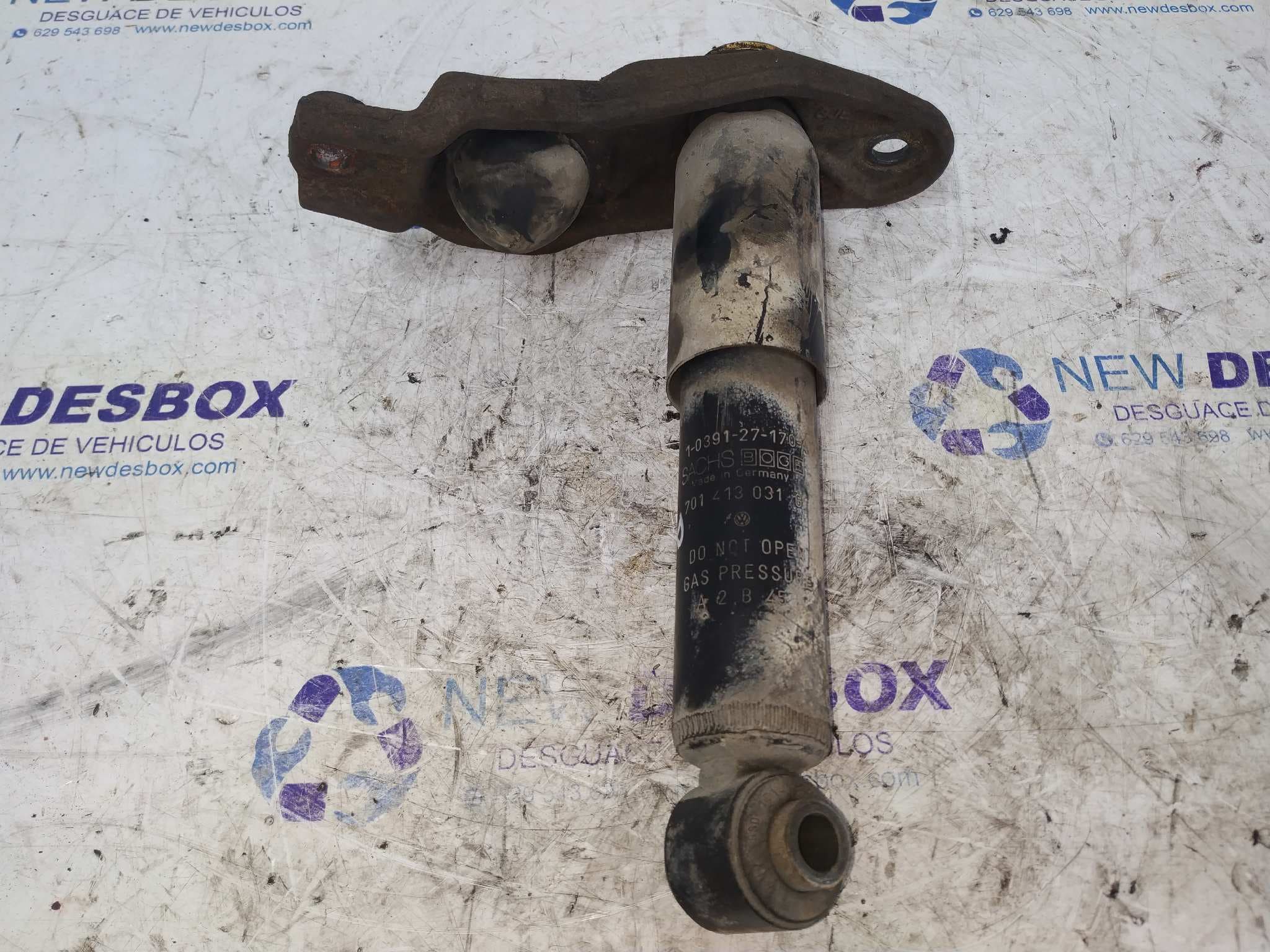 Recambio de AMORTIGUADOR DELANTERO DERECHO para VOLKSWAGEN T4 TRANSPORTER/FURGONETA (MOD. 1991) Combi  L ABL referencia OEM IAM 701413031G   - BLANCO