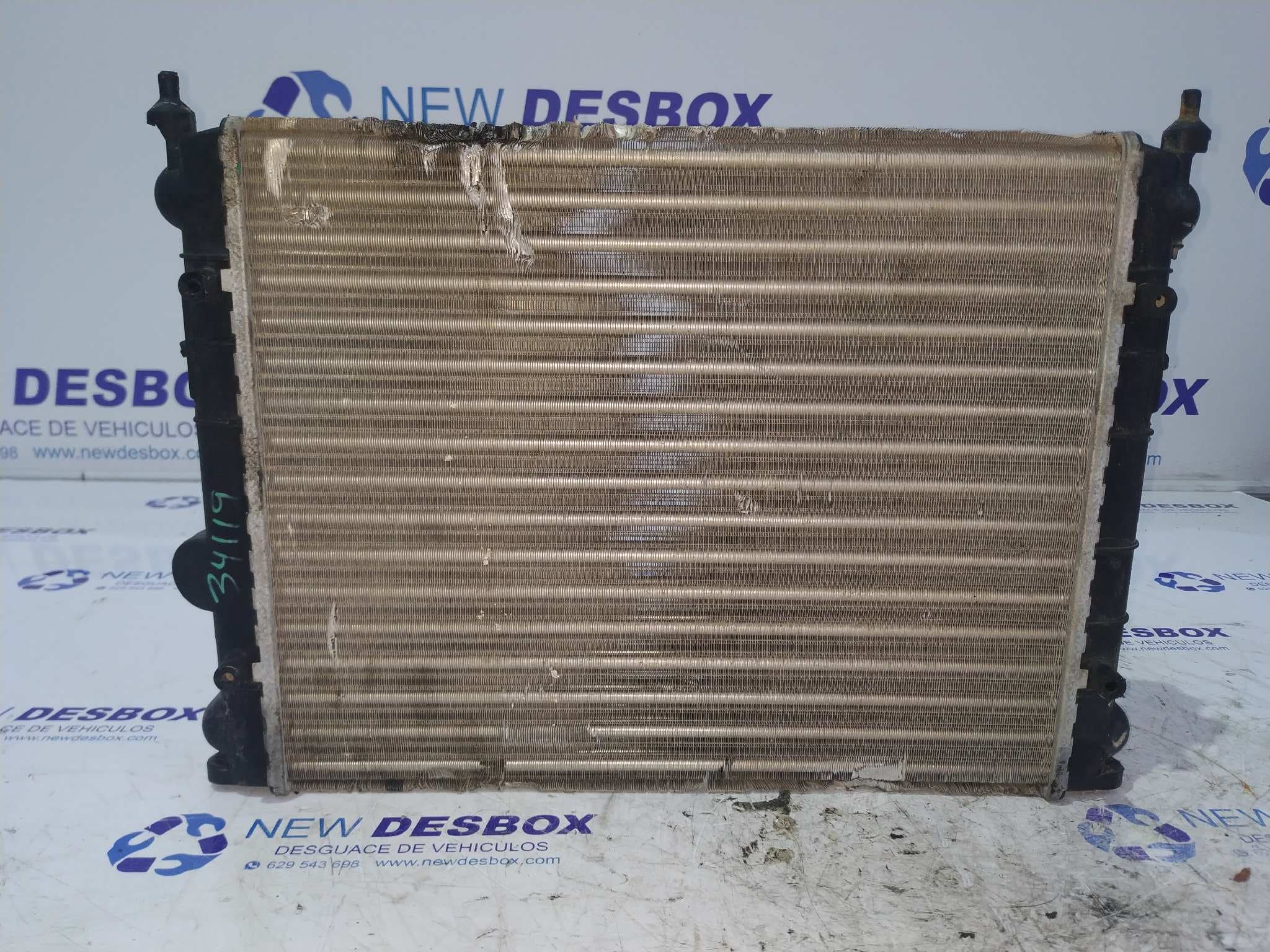 Recambio de RADIADOR AGUA para LIGIER NOVA LDW502 LDW 502  referencia OEM IAM 815960100   - AMARILLO 2