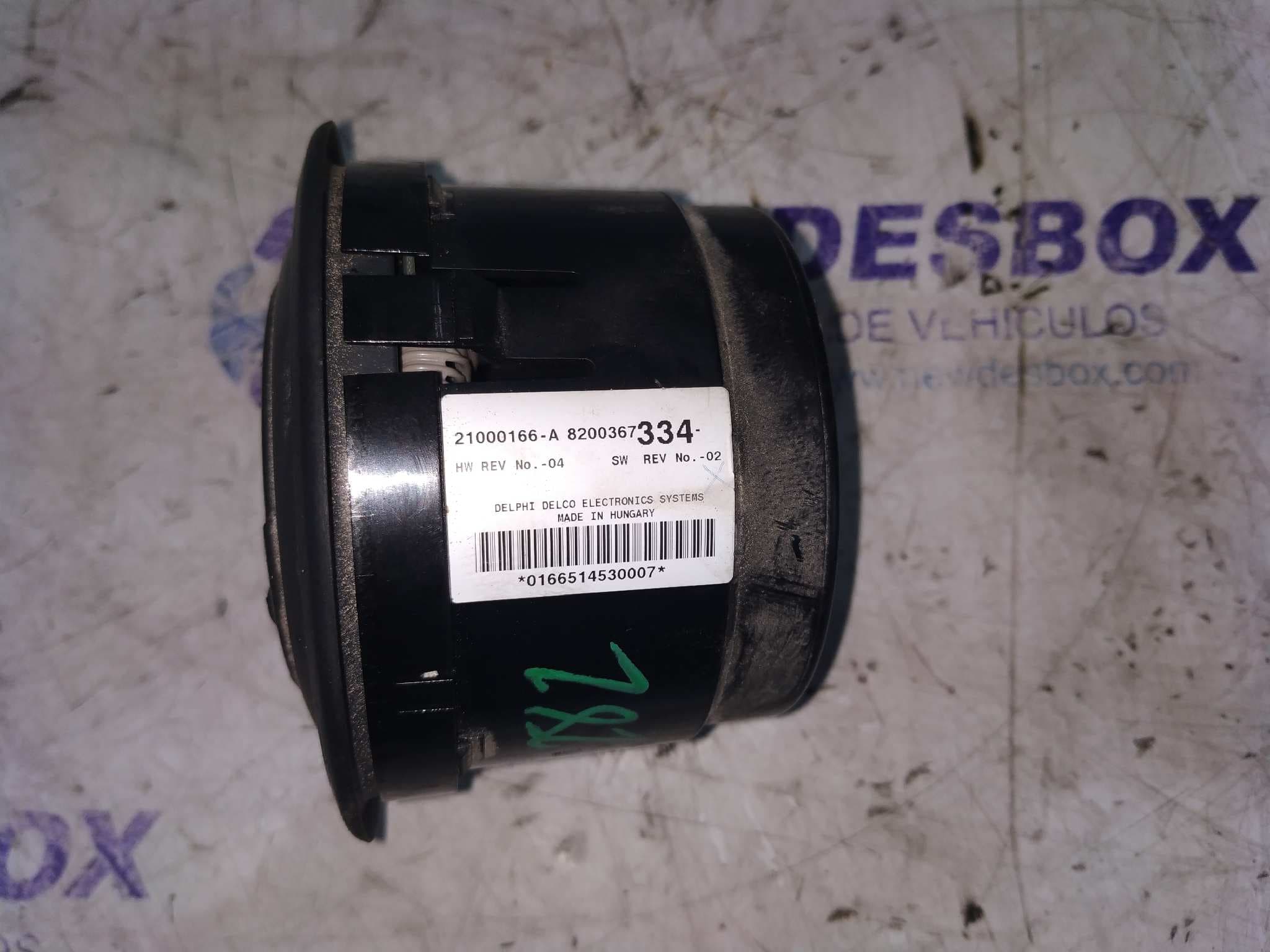 Recambio de MANDO CLIMATIZADOR para RENAULT ESPACE IV (JK0) 2.0 dCi Diesel CAT G9T referencia OEM IAM 8200367334   - ROJO 2