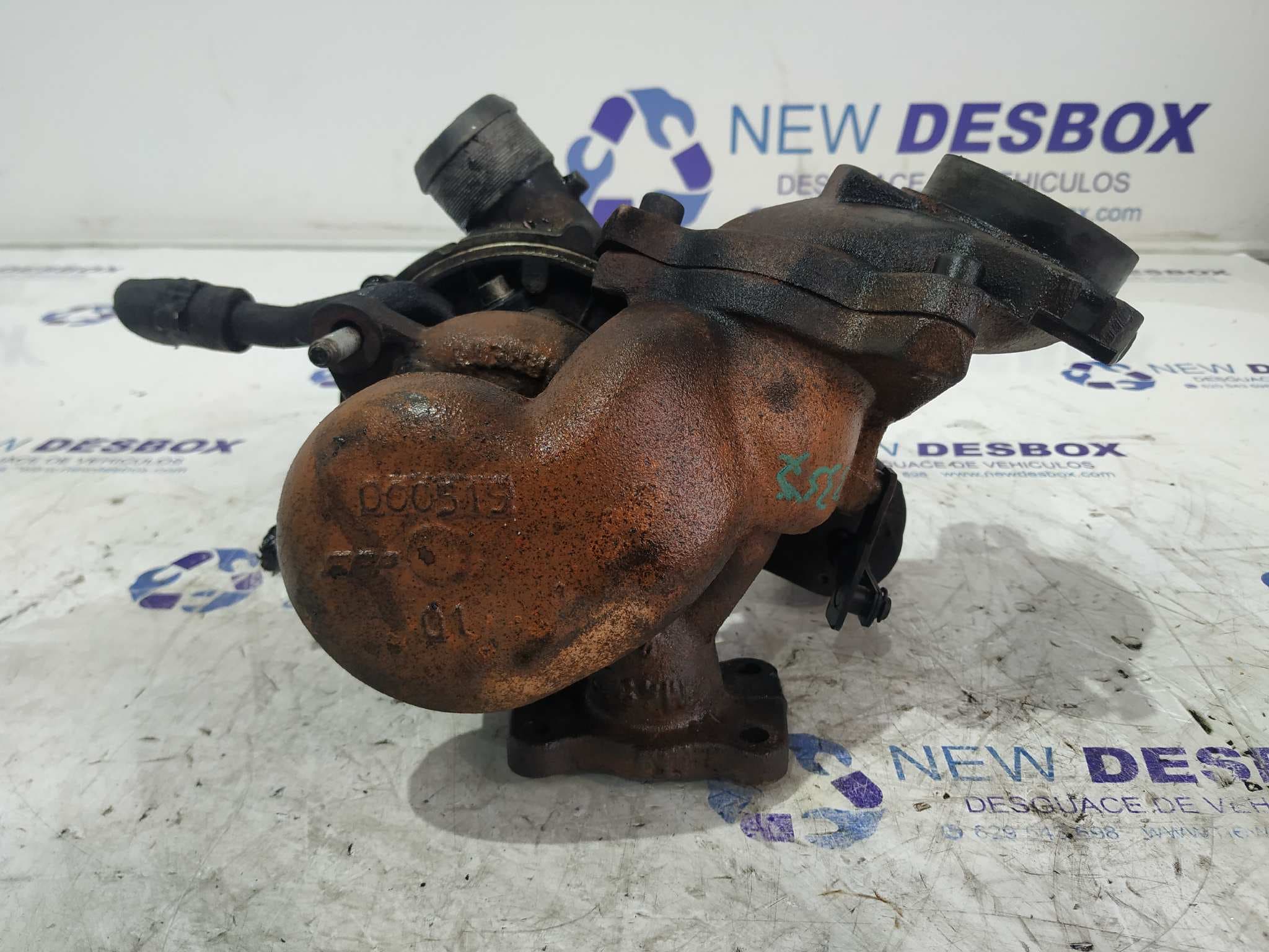Recambio de TURBOCOMPRESOR para PEUGEOT EXPERT KASTEN STANDARD 2.0 HDi RHX referencia OEM IAM 9634521180   - GRIS 4