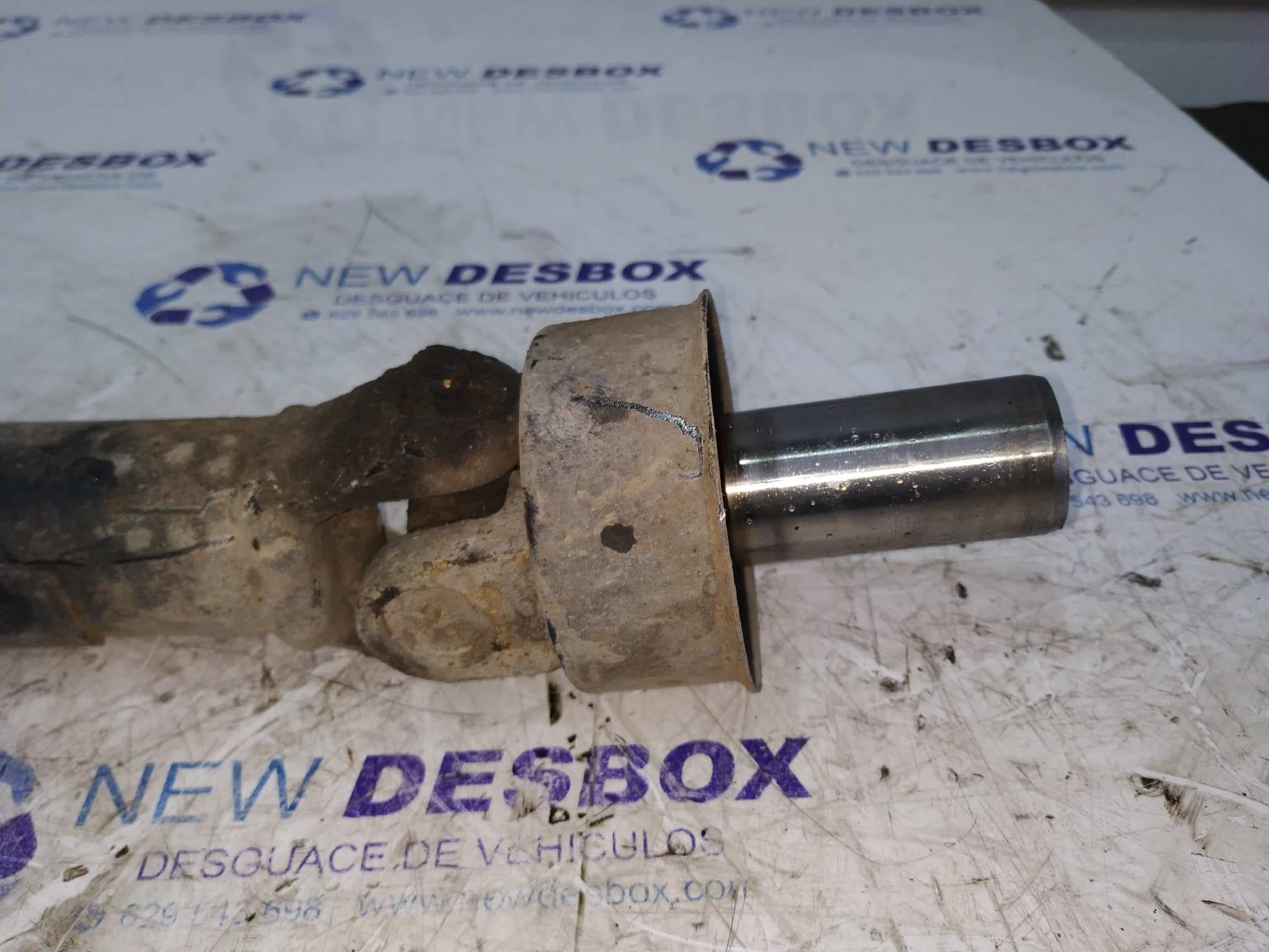 Recambio de TRANSMISION CENTRAL para MITSUBISHI GALLOPER (HYUNDAI) 2.5 Turbodiesel 4D56 referencia OEM IAM MB154224   - AZUL 2