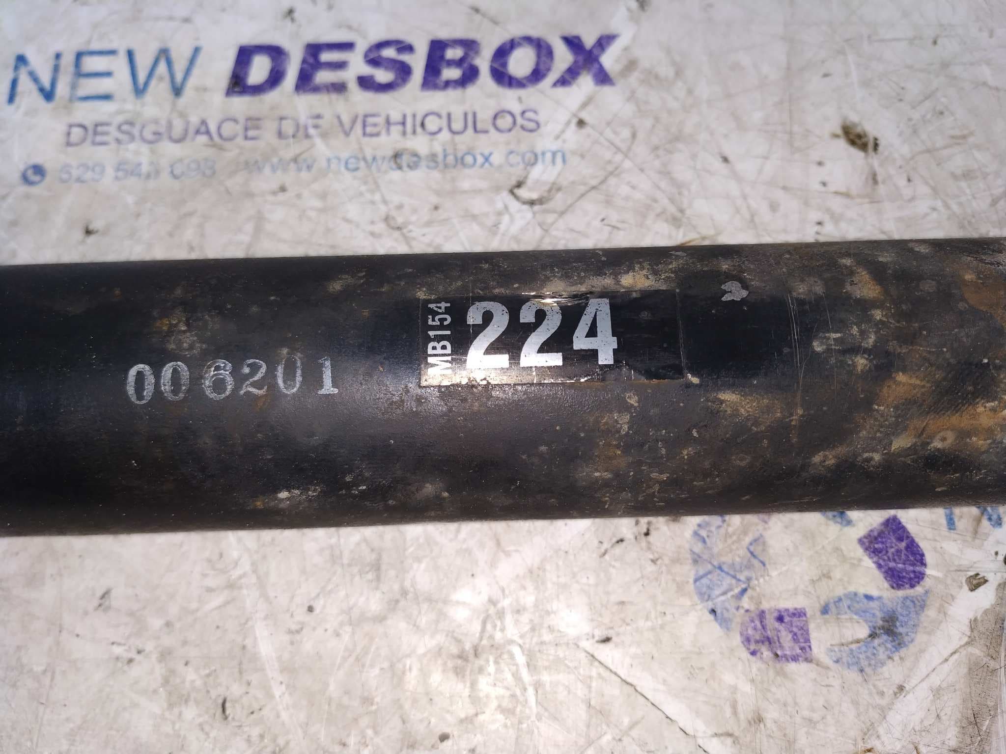 Recambio de TRANSMISION CENTRAL para MITSUBISHI GALLOPER (HYUNDAI) 2.5 Turbodiesel 4D56 referencia OEM IAM MB154224   - AZUL 3