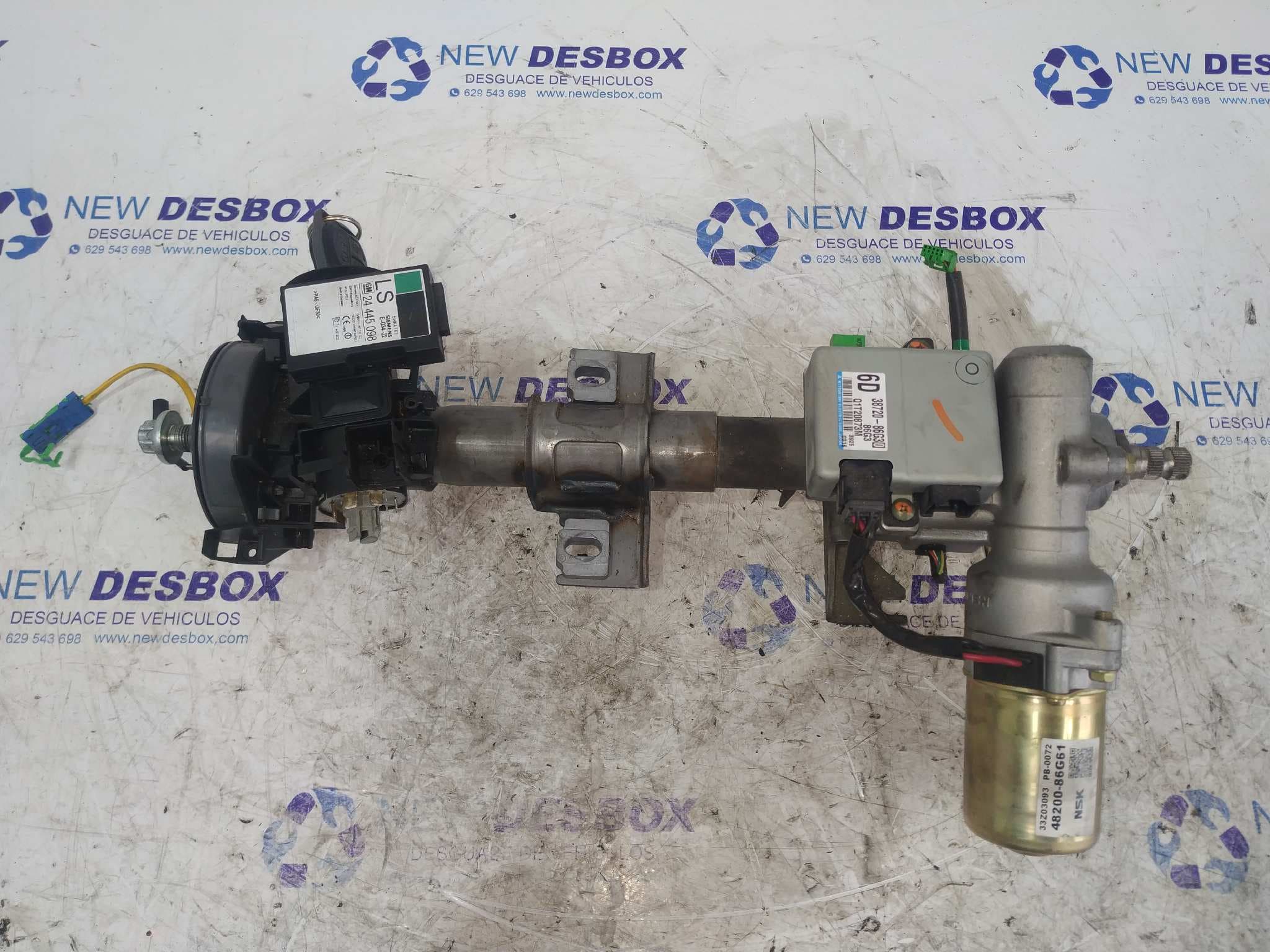Recambio de COLUMNA DIRECCION para SUZUKI IGNIS RM (MH) 1.3 DDiS Diesel CAT Z13DT referencia OEM IAM 4820086G61   - GRIS 10