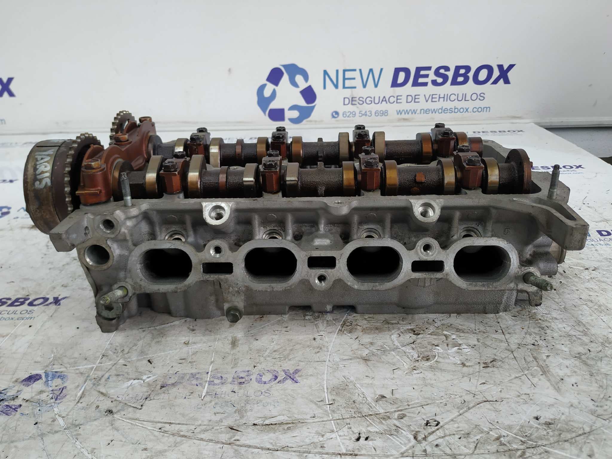 Recambio de CULATA para TOYOTA YARIS (NCP1/NLP1/SCP1) 1.3 16V CAT 2NZ-FE     referencia OEM IAM NZ31   - GRIS