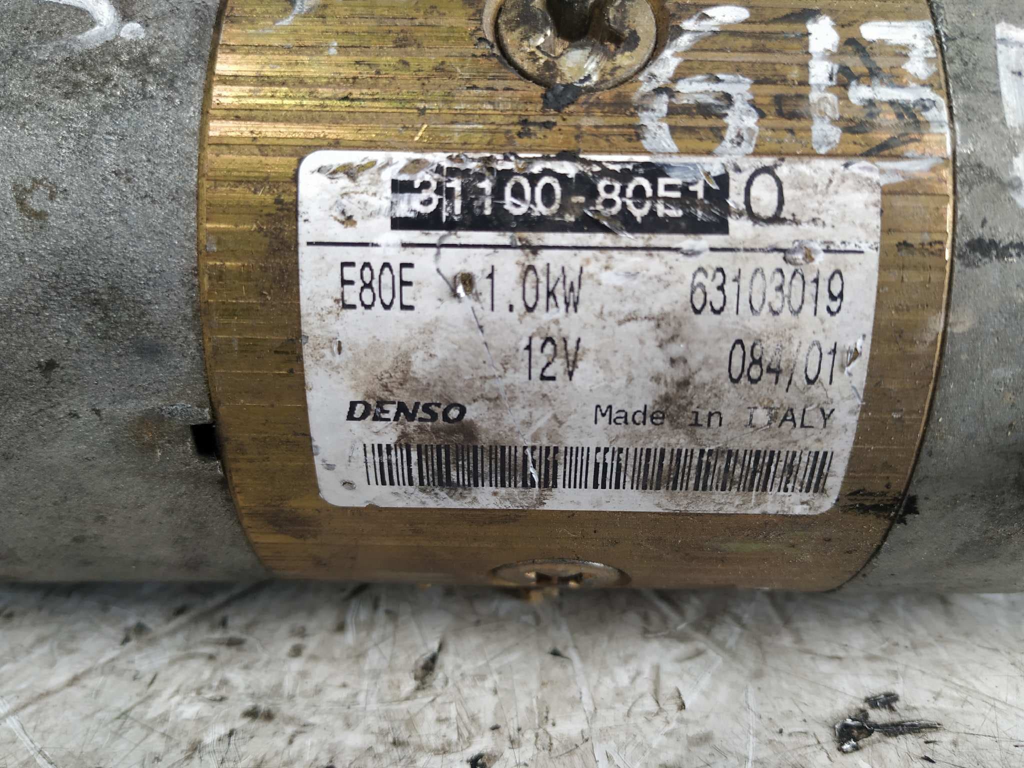 Recambio de MOTOR ARRANQUE para SUZUKI SWIFT SF BERLINA (MA) G13BB referencia OEM IAM 3110080E1 5