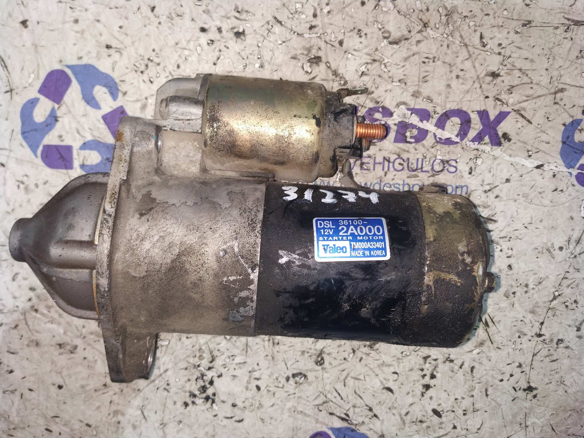Recambio de MOTOR ARRANQUE para HYUNDAI MATRIX (FC) 1.5 CRDi 16V GLS D4FA referencia OEM IAM 361002A000   - GRIS