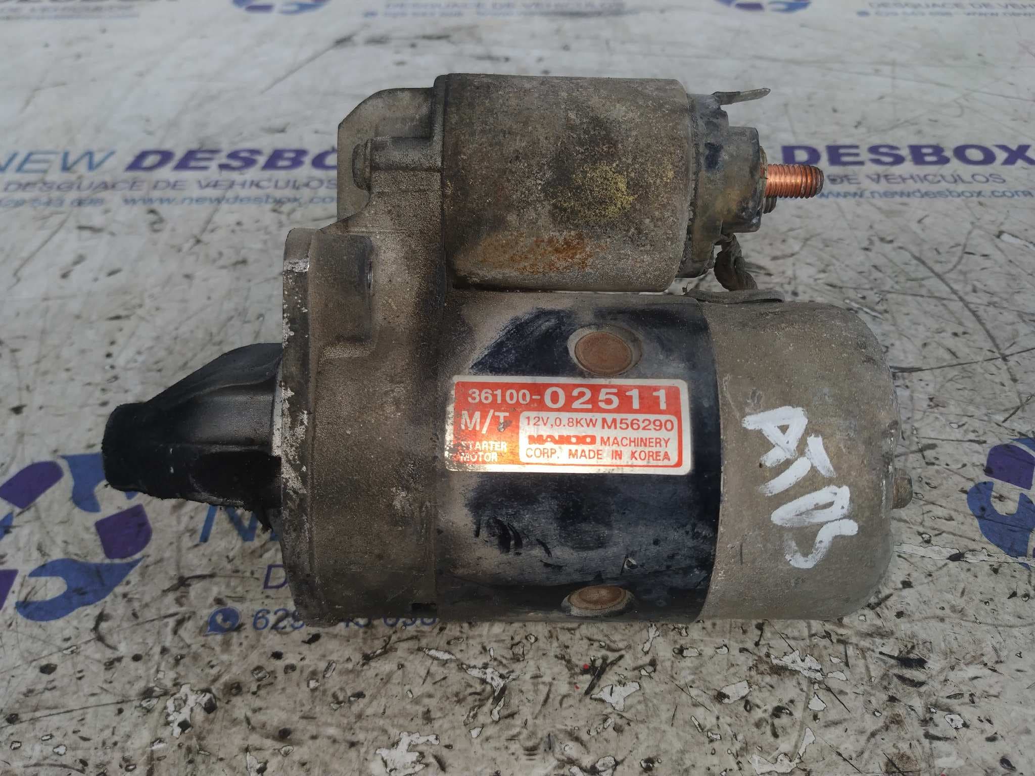 Recambio de MOTOR ARRANQUE para HYUNDAI ATOS PRIME (MX) G4HC referencia OEM IAM 3610002511