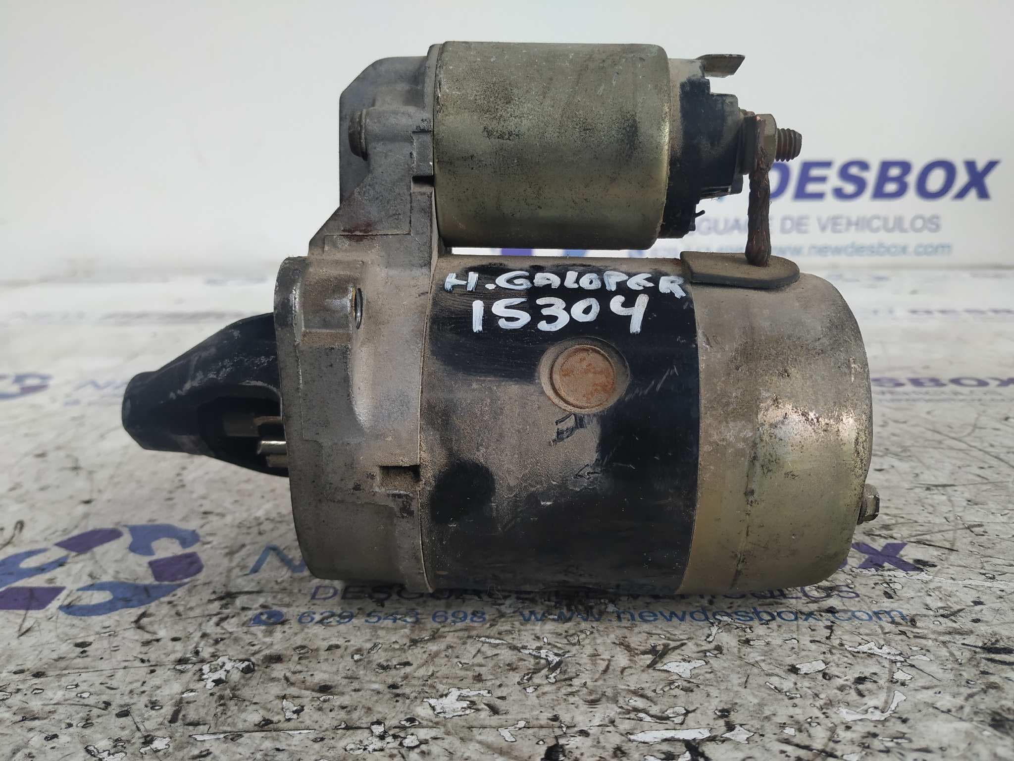 Recambio de MOTOR ARRANQUE para MITSUBISHI SANTAMO (HYUNDAI) 2.0 CAT G4CP referencia OEM IAM 3610021740   - BLANCO 2