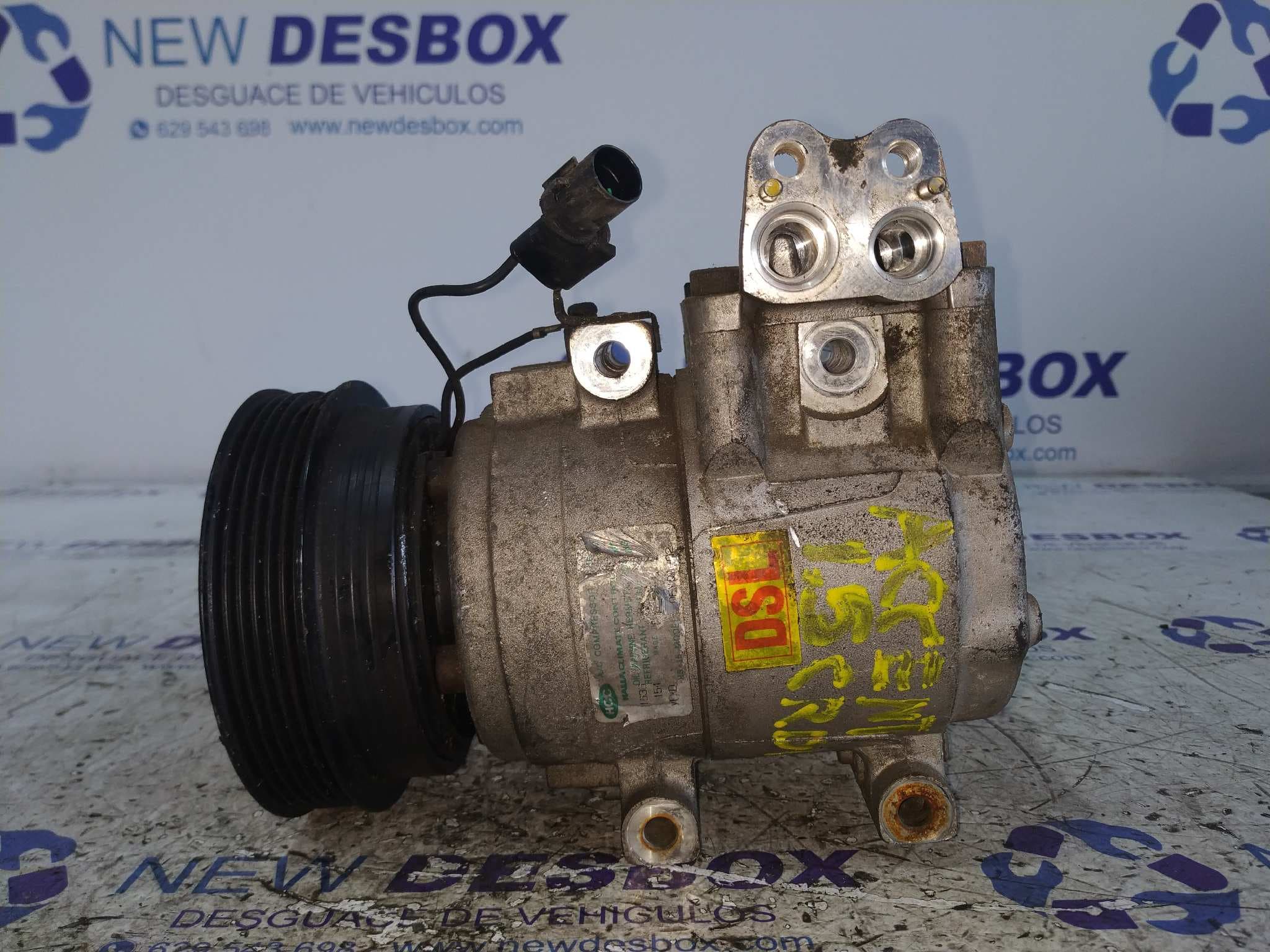 Recambio de COMPRESOR AIRE ACONDICIONADO para HYUNDAI ACCENT (LC) D3EA referencia OEM IAM DEYQA02 3