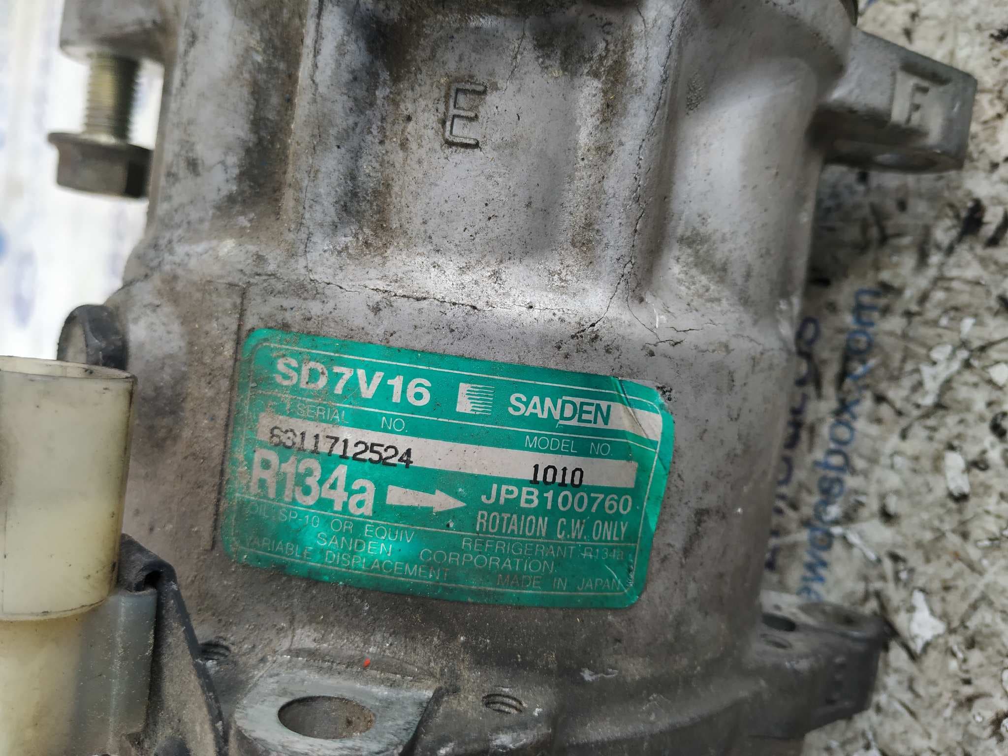 Recambio de COMPRESOR AIRE ACONDICIONADO para MG ROVER SERIE 400 (RT) 14K4F referencia OEM IAM JPB100760 8
