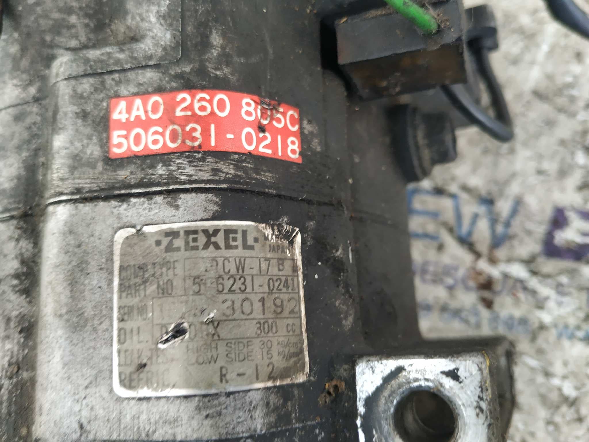 Recambio de COMPRESOR AIRE ACONDICIONADO para AUDI 100 BERLINA (C4) AAR referencia OEM IAM 4A0260805C 5