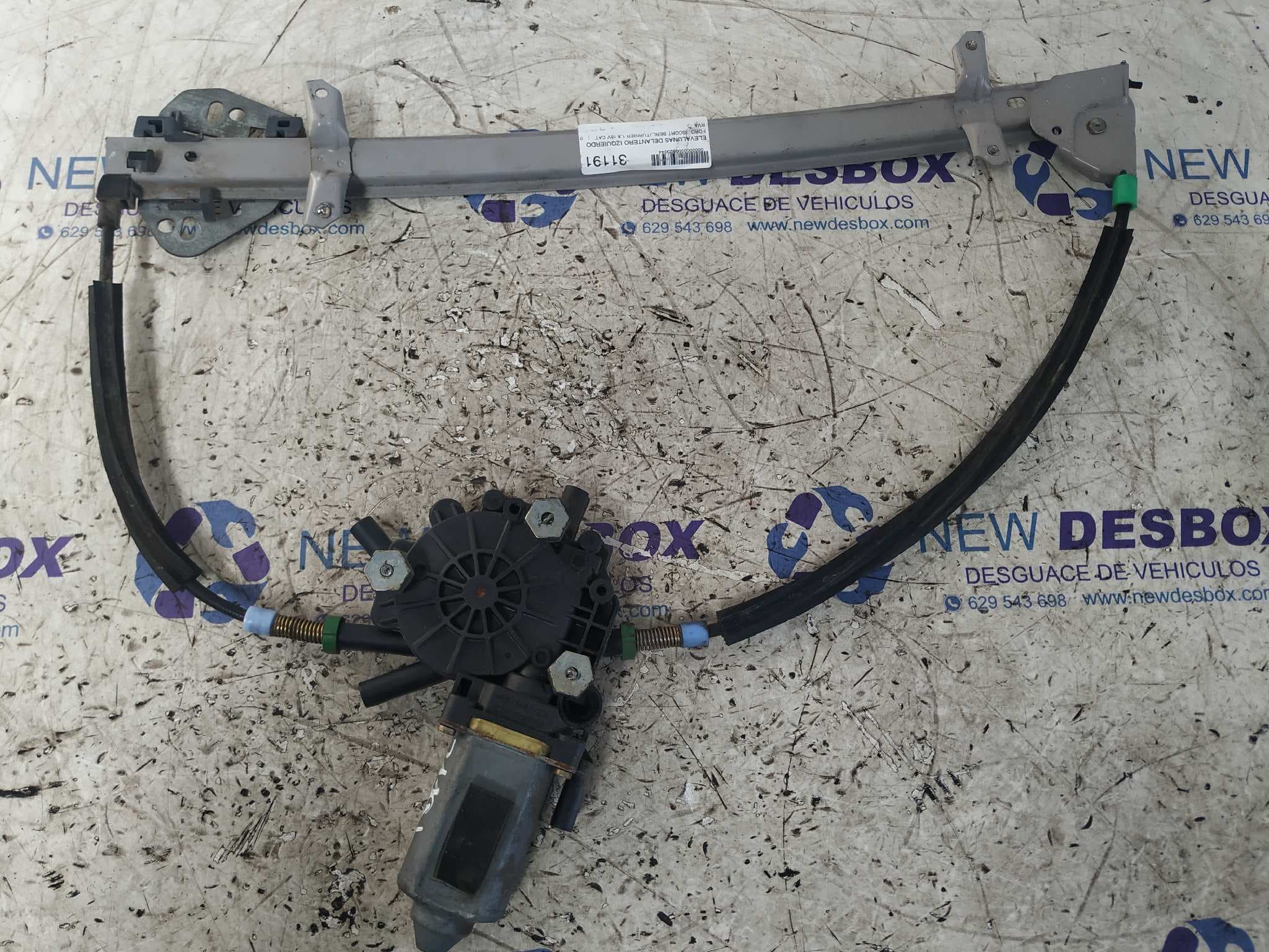 Recambio de ELEVALUNAS DELANTERO IZQUIERDO para FORD ESCORT BERL./TURNIER 1.8 16V CAT RVA referencia OEM IAM 91AB14A389C   - BLANCO 3