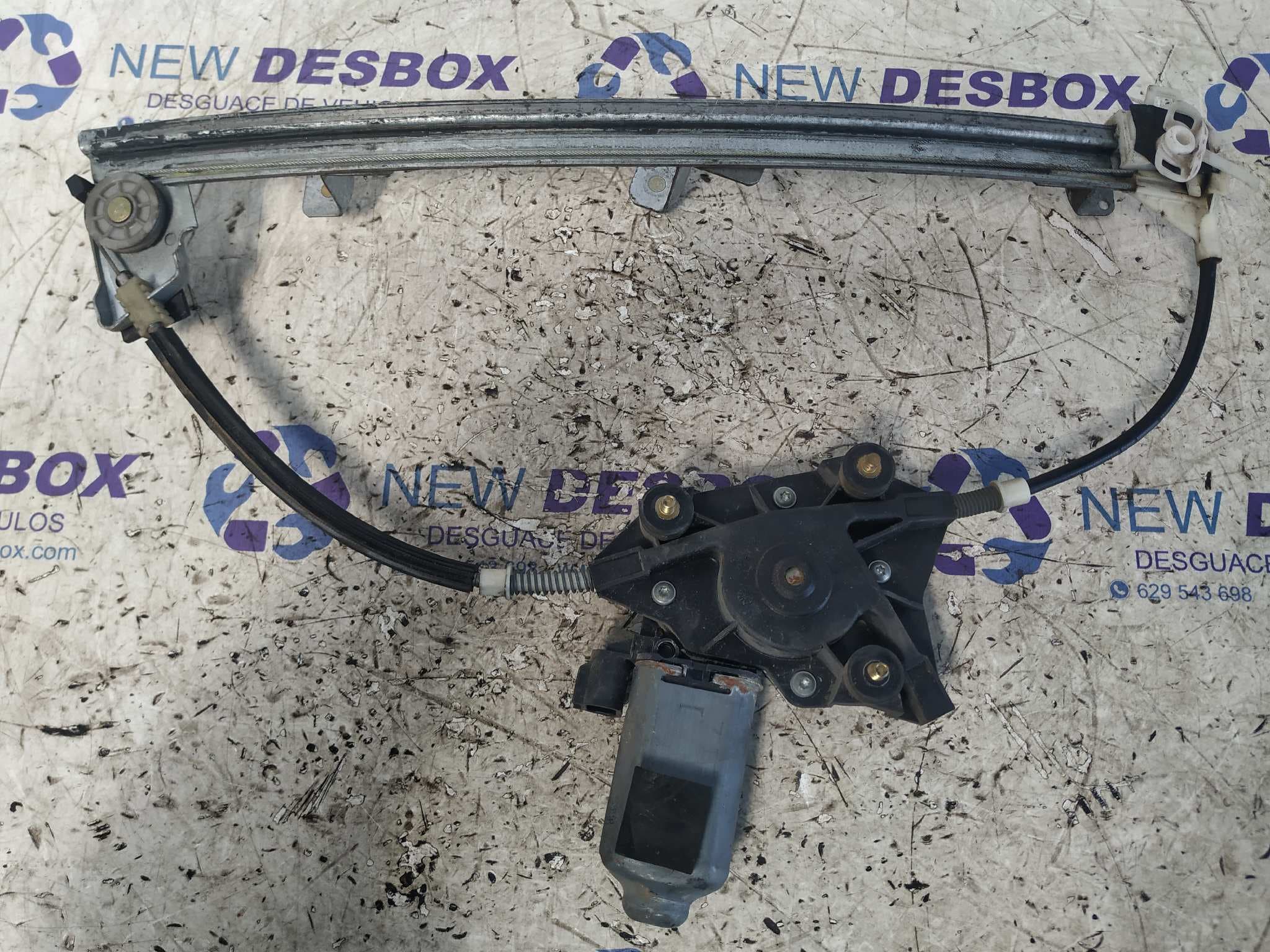 Recambio de ELEVALUNAS DELANTERO IZQUIERDO para ALFA ROMEO 156 (116) 1.6 16V CAT AR67601 referencia OEM IAM 400396   - VERDE 3