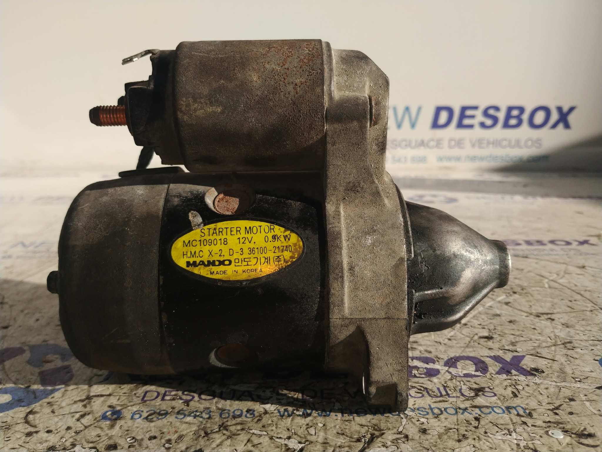 Recambio de MOTOR ARRANQUE para HYUNDAI ACCENT (LC) G4EA referencia OEM IAM 3610021740