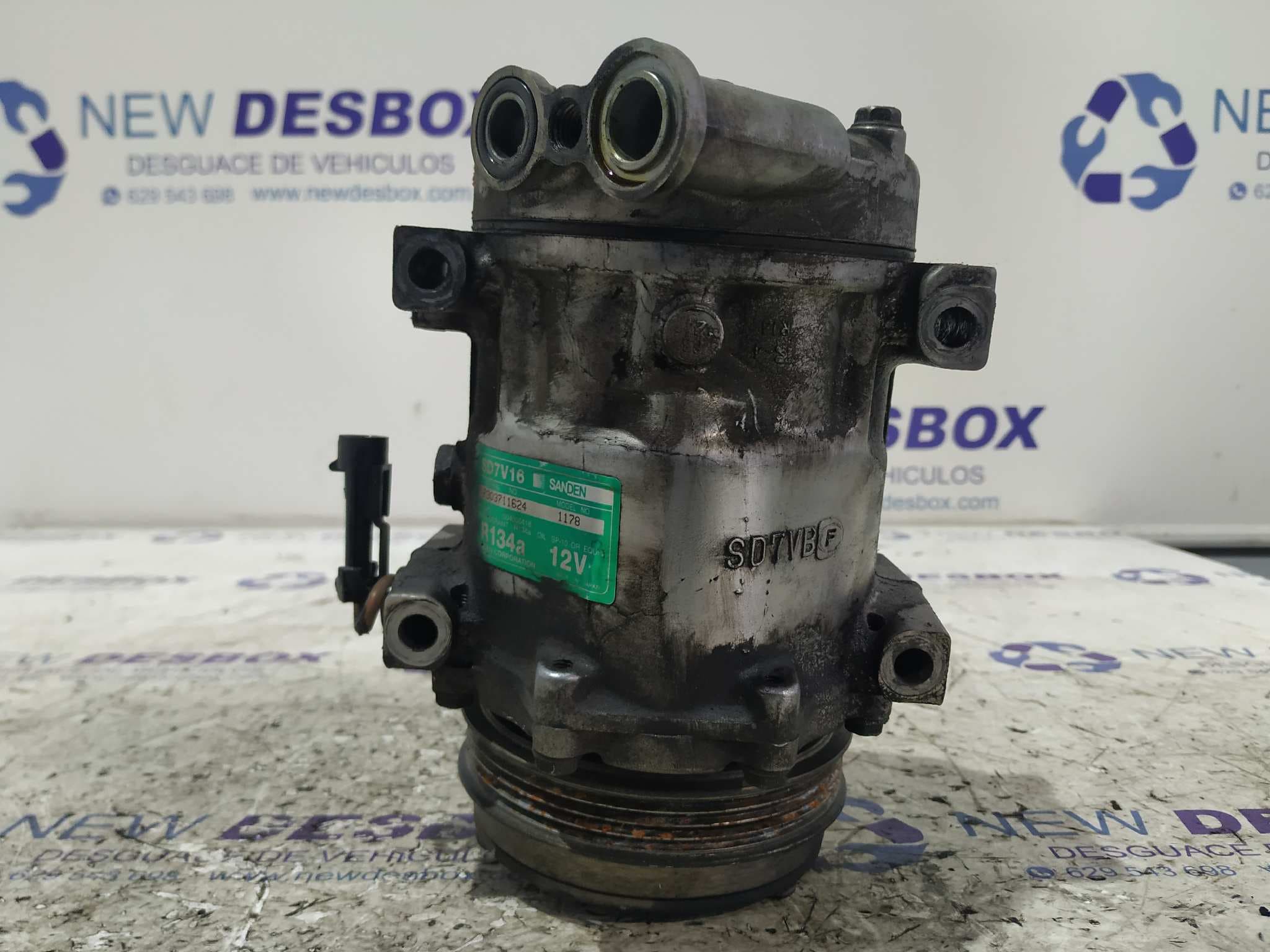Recambio de COMPRESOR AIRE ACONDICIONADO para FIAT DUCATO CAJA CERRADO 30 (06.2006=>) 2.2 JTD CAT F1AE0481D referencia OEM IAM SD7V16   - BLANCO 8