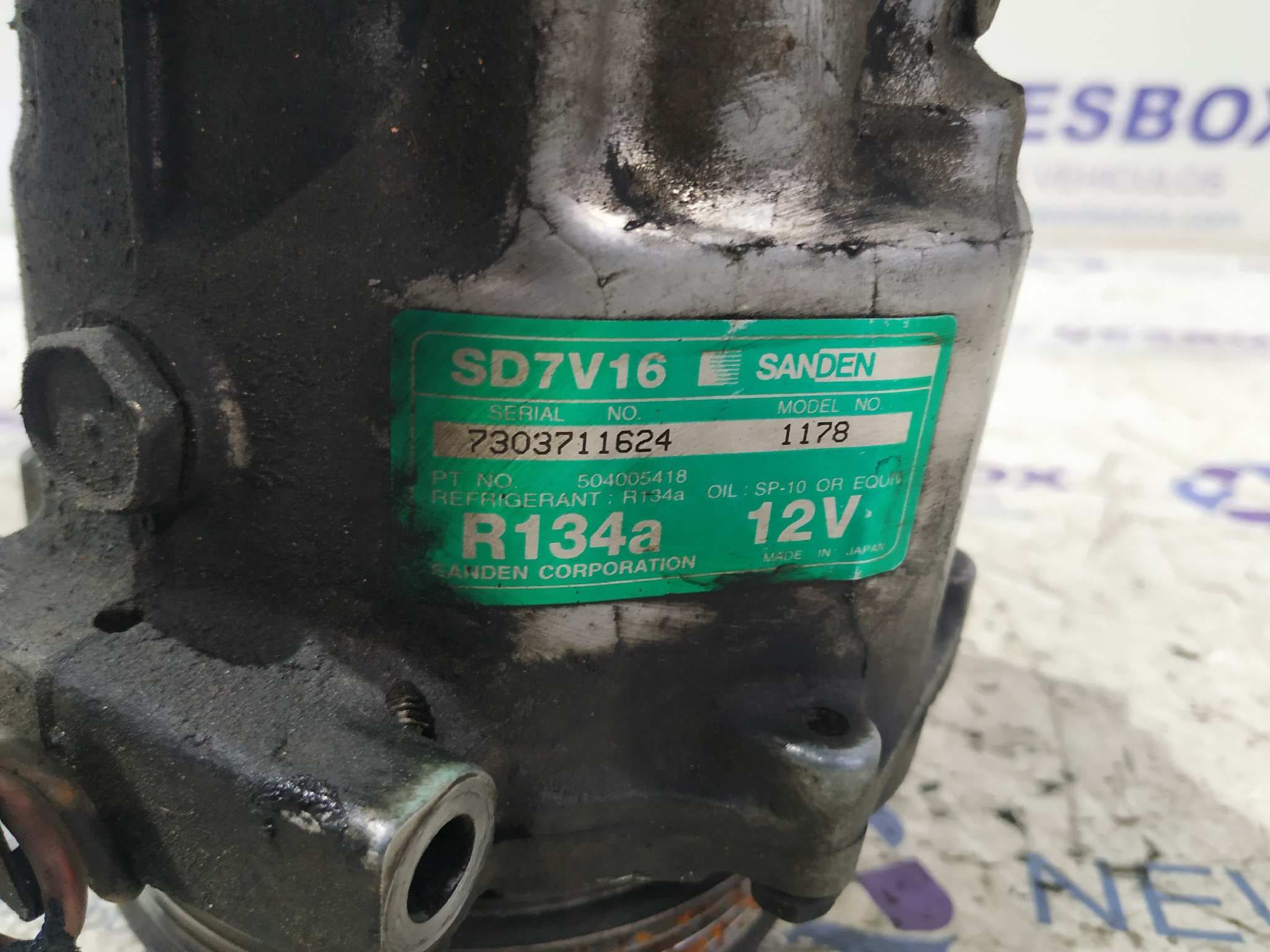 Recambio de COMPRESOR AIRE ACONDICIONADO para FIAT DUCATO CAJA CERRADO 30 (06.2006=>) 2.2 JTD CAT F1AE0481D referencia OEM IAM SD7V16   - BLANCO 5