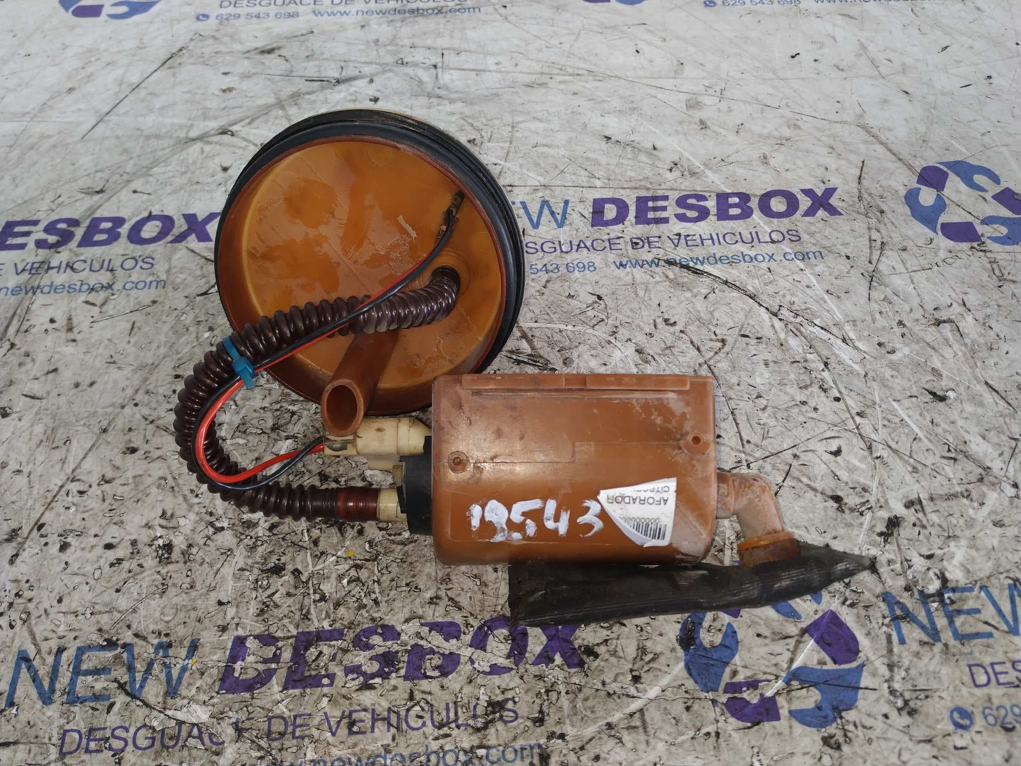 Recambio de AFORADOR para CITROEN ZX BREAK 1.6i SX 3FZ referencia OEM IAM 9609724480   - VERDE 5