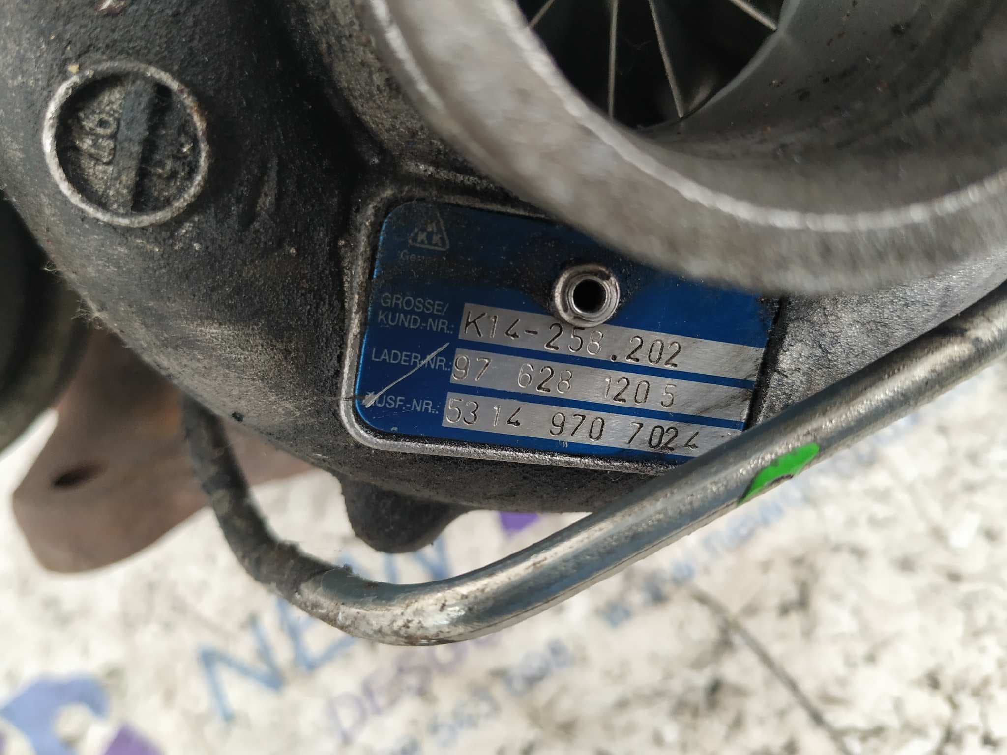 Recambio de TURBOCOMPRESOR para CITROEN XANTIA BERLINA DHX referencia OEM IAM K14258202 4