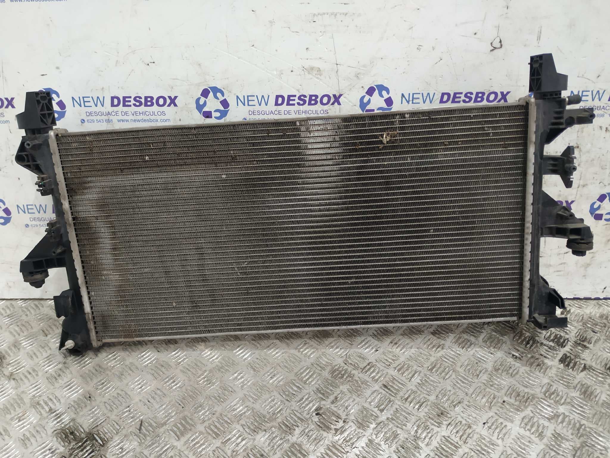 Recambio de RADIADOR AGUA para FIAT DUCATO CAJA CERRADO 30 (06.2006=>) 2.2 JTD CAT F1AE0481D referencia OEM IAM 852AP   - BLANCO 4