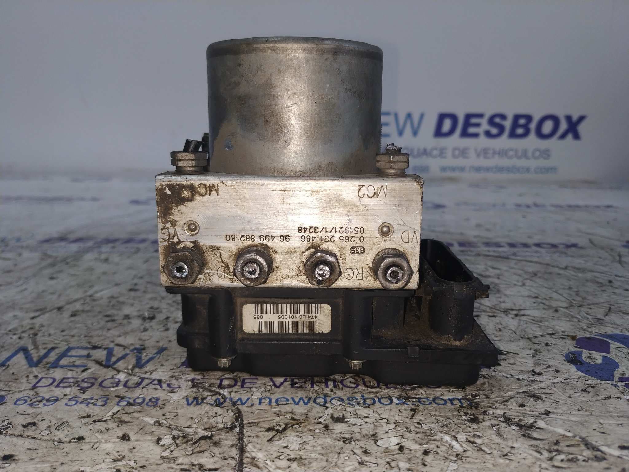 Recambio de ABS para CITROEN C4 BERLINA 1.6 16V CAT (NFU / TU5JP4) NFU referencia OEM IAM 9649988280