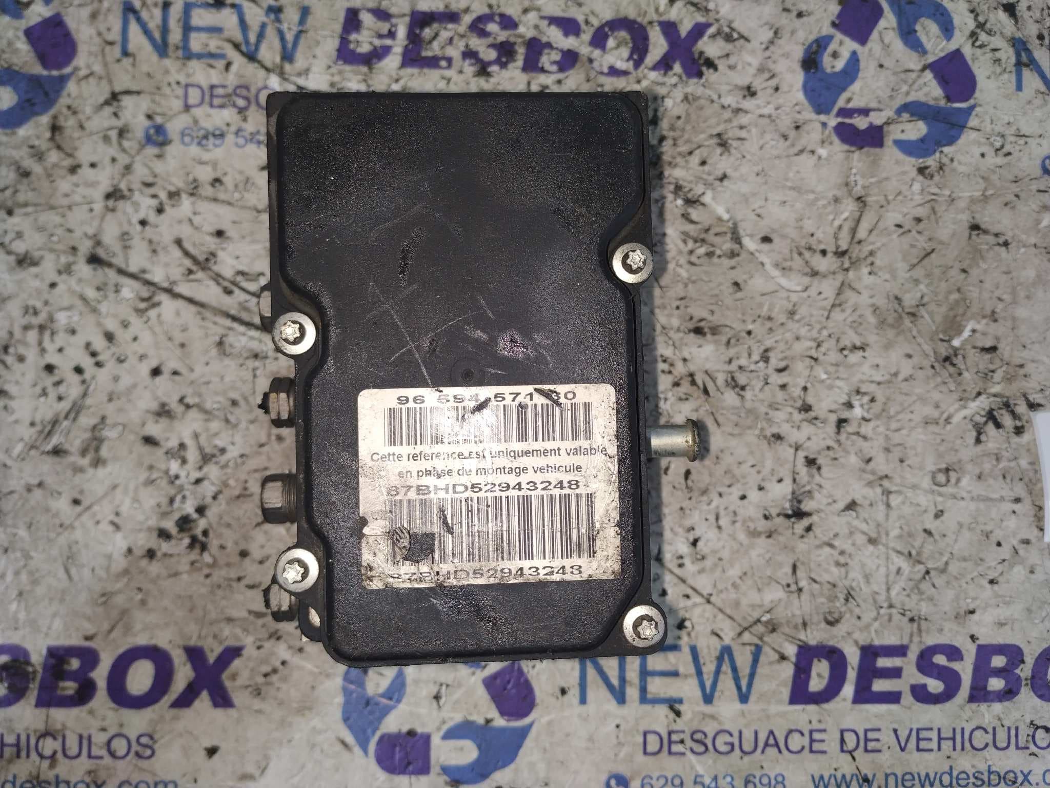 Recambio de ABS para CITROEN C4 BERLINA 1.6 16V CAT (NFU / TU5JP4) NFU referencia OEM IAM 9649988280 2