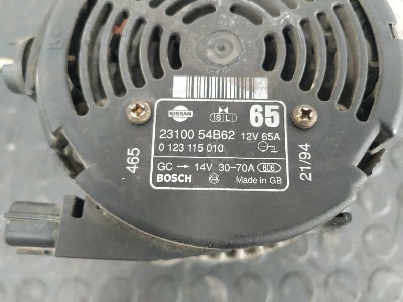 Recambio de ALTERNADOR para NISSAN MICRA (K11) * CG10 referencia OEM IAM 2310054B62   - BLANCO 2