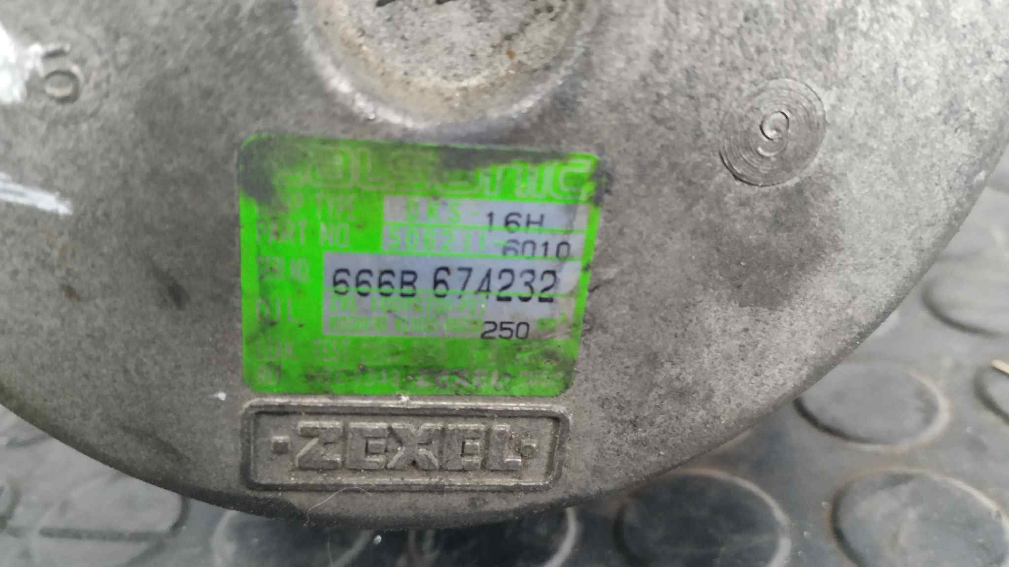 Recambio de COMPRESOR AIRE ACONDICIONADO para NISSAN VANETTE (C 220) Vanette  Transporter GA16DE referencia OEM IAM 5062116010   - VERDE 2