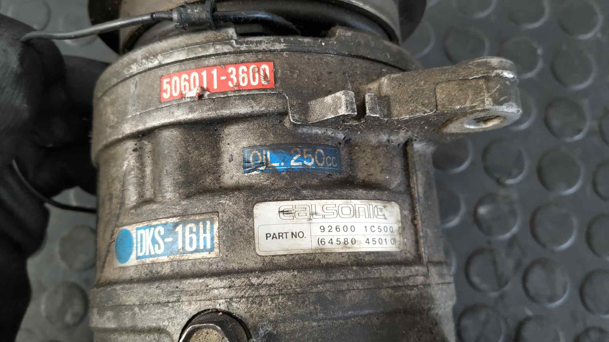 Recambio de COMPRESOR AIRE ACONDICIONADO para NISSAN SERENA (C23M) LD23 referencia OEM IAM DKS16H 2