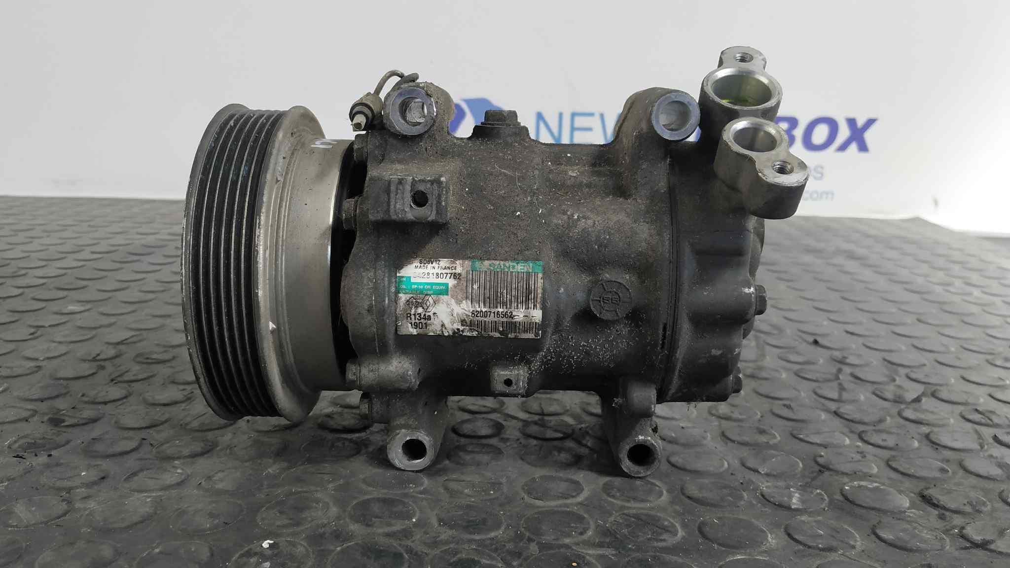 Recambio de COMPRESOR AIRE ACONDICIONADO para NISSAN KUBISTAR (X76) 1.5 dCi Turbodiesel CAT K9KC7 referencia OEM IAM 8200716562   - BLANCO 3