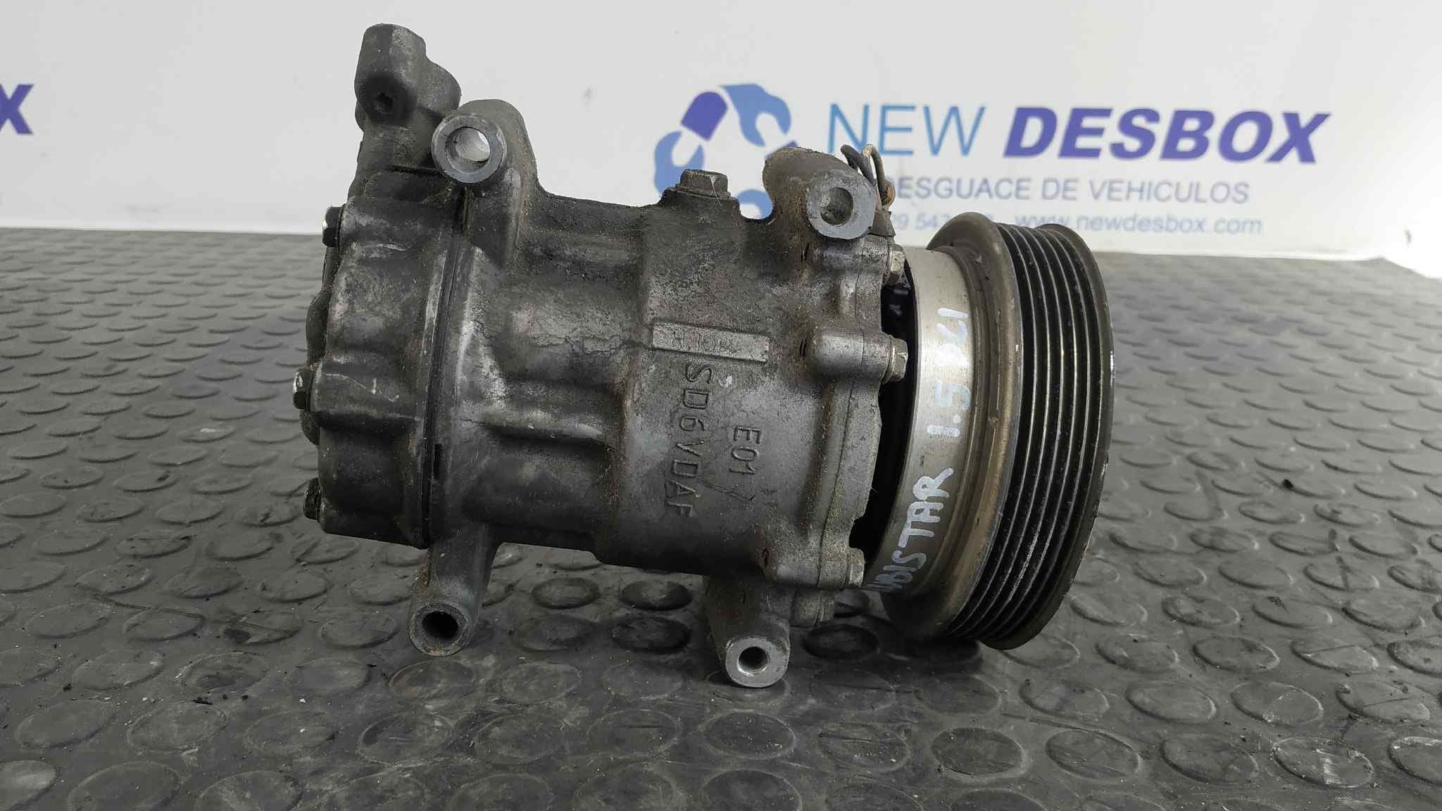 Recambio de COMPRESOR AIRE ACONDICIONADO para NISSAN KUBISTAR (X76) 1.5 dCi Turbodiesel CAT K9KC7 referencia OEM IAM 8200716562   - BLANCO 4