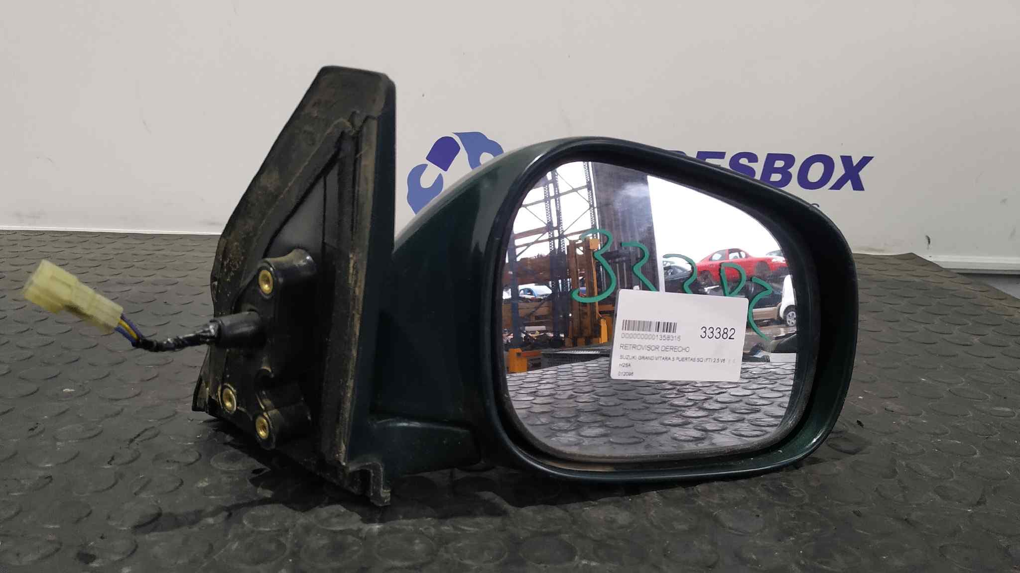 Recambio de RETROVISOR DERECHO para SUZUKI GRAND VITARA 5 PUERTAS SQ (FT) 2.5 V6 H25A referencia OEM IAM 012096   - VERDE