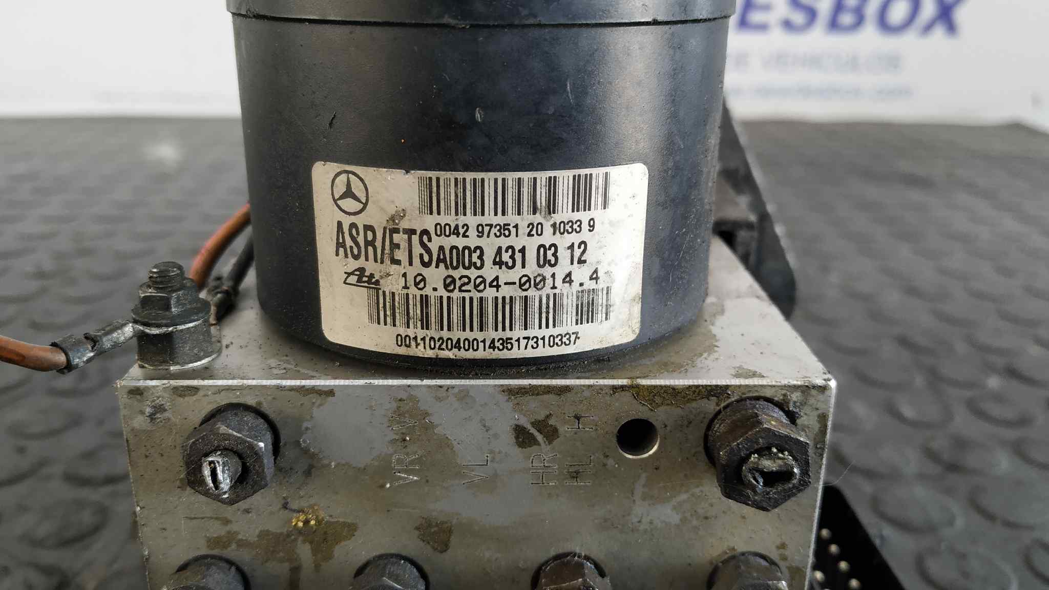 Recambio de ABS para MERCEDES-BENZ CLASE C (W202) OM605960 referencia OEM IAM A0034310312 3