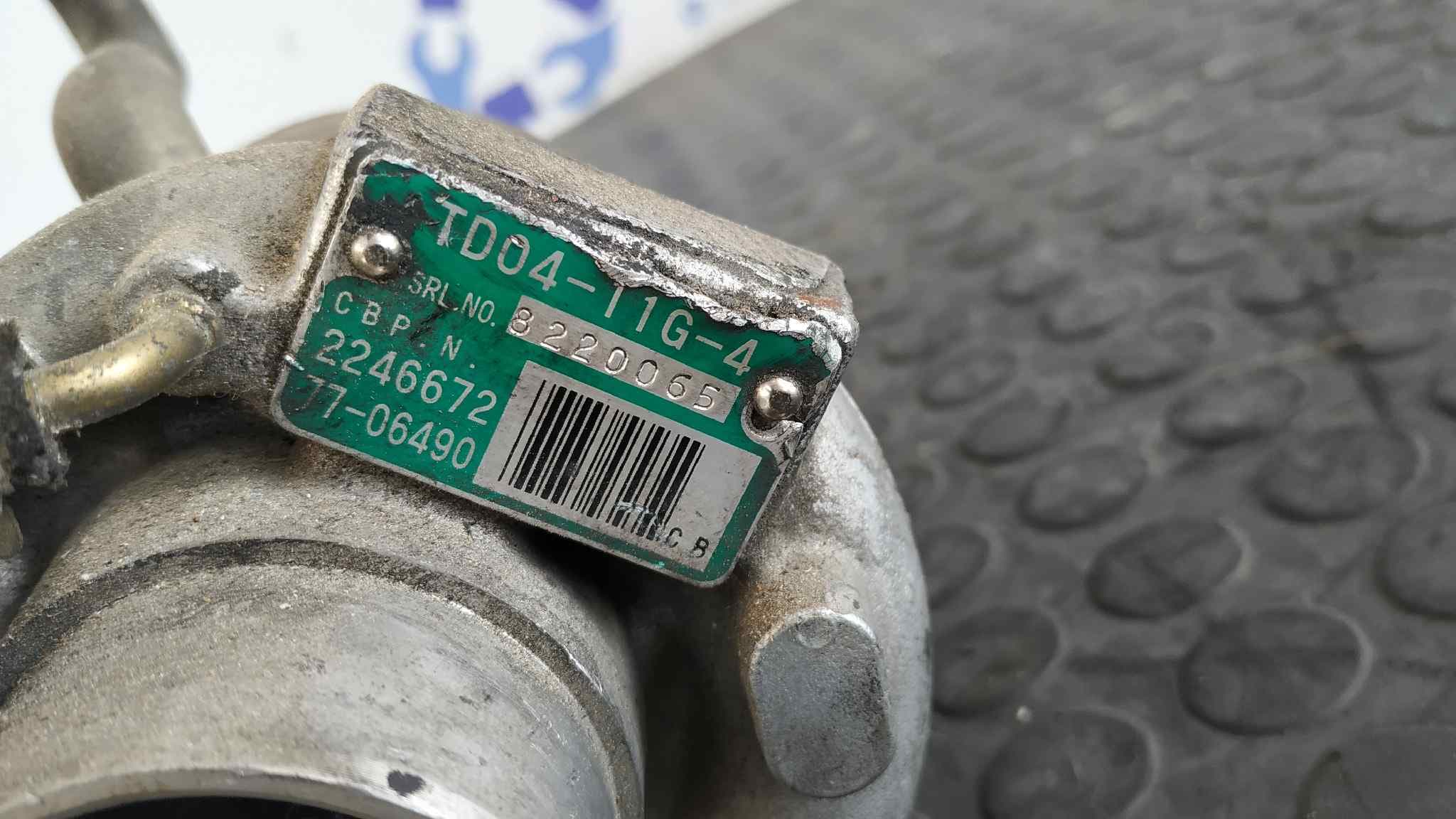 Recambio de TURBOCOMPRESOR para BMW SERIE 5 TOURING (E39) 256T1 referencia OEM IAM TD0411G4 2