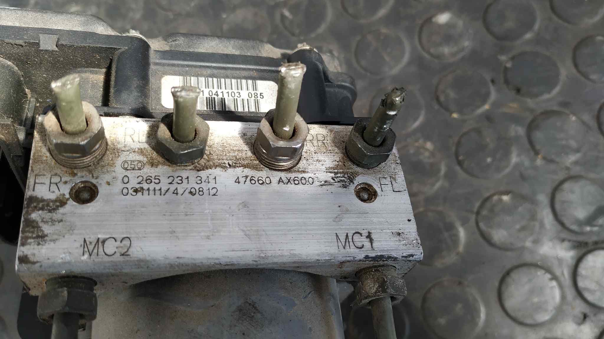 Recambio de ABS para NISSAN MICRA (K12E) CR12DE referencia OEM IAM 47660AX600 4